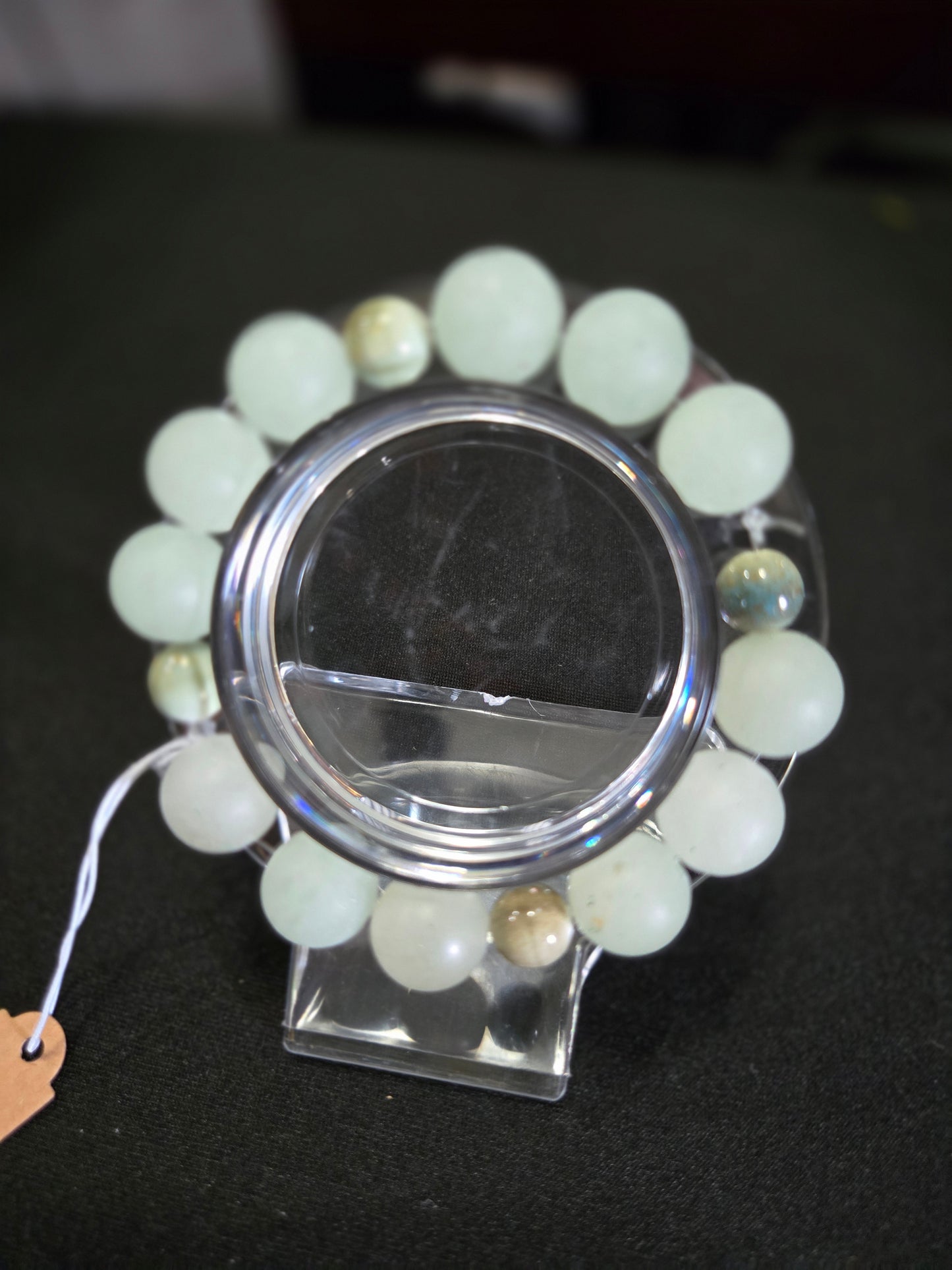 Frosted Sage Bracelet – Matte Amazonite & Jasper