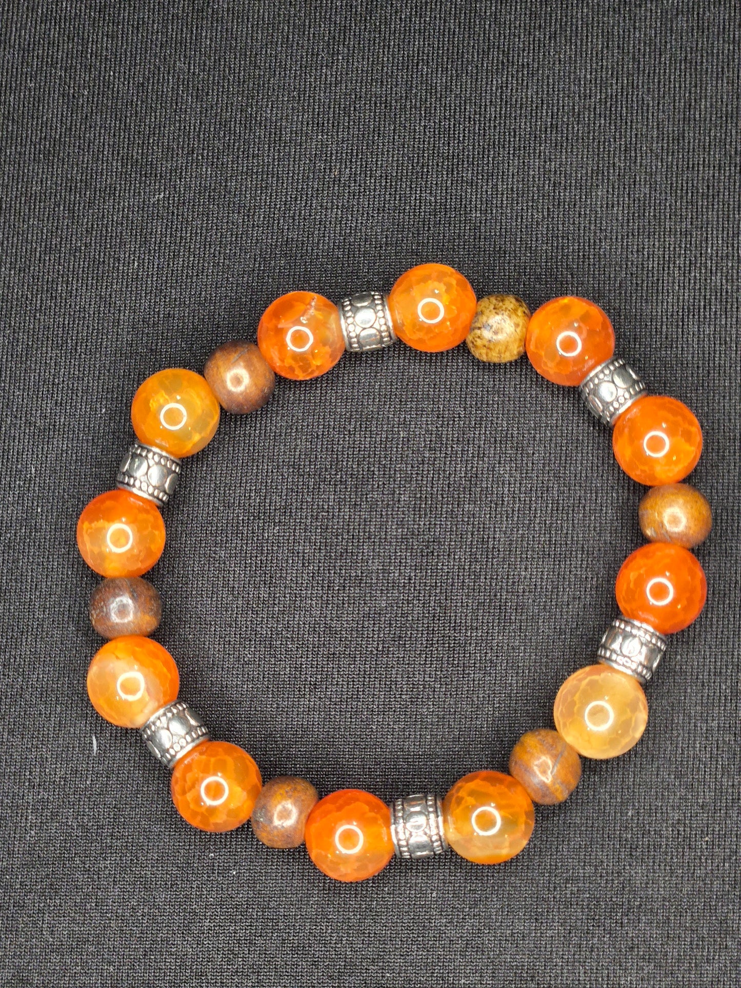 Emberstone Agate Bracelet
