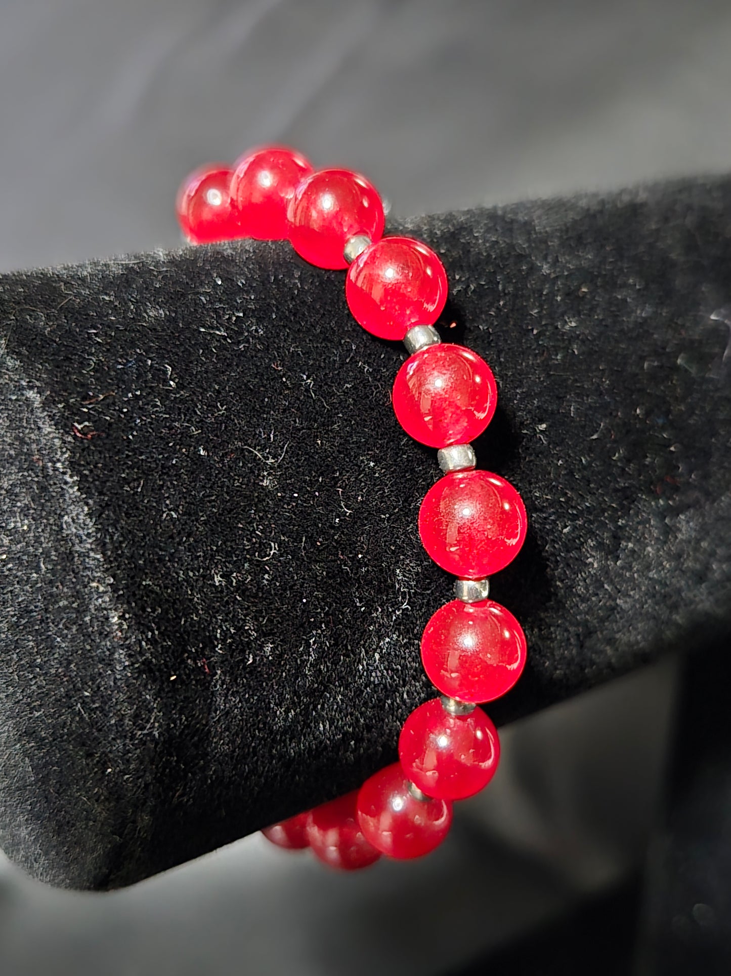 Scarlet Orbit Bracelet