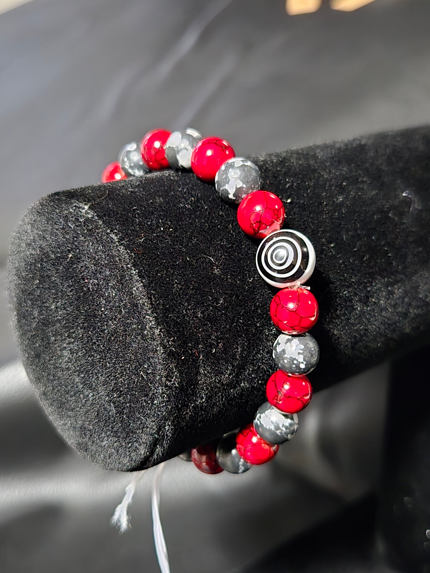 Obsidian Ember Bracelet