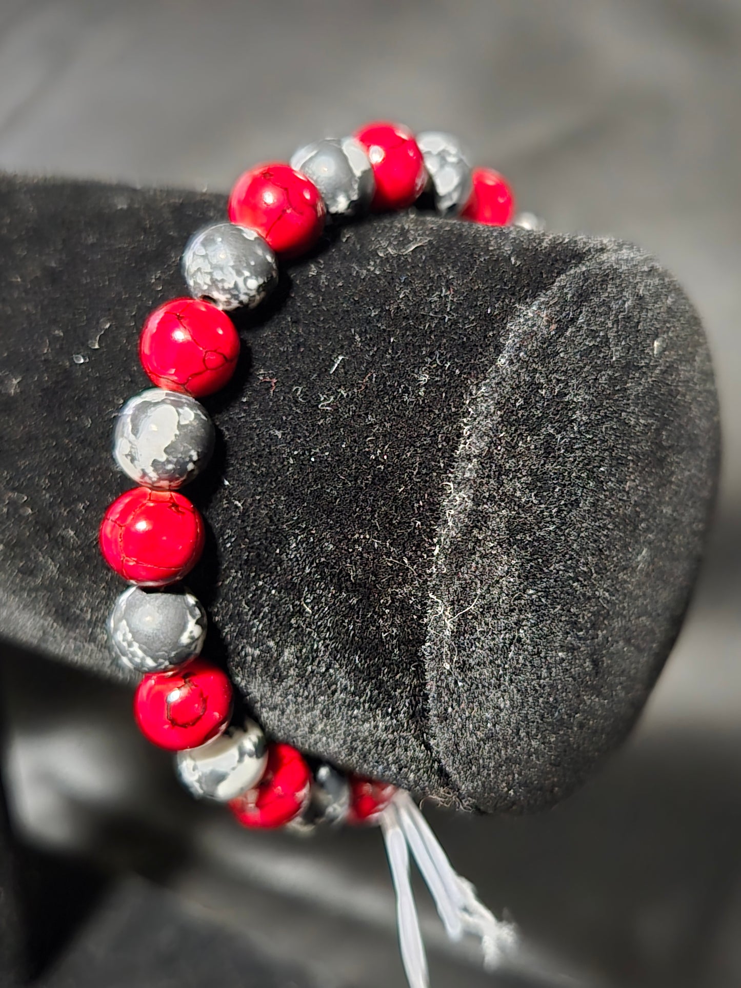 Obsidian Ember Bracelet