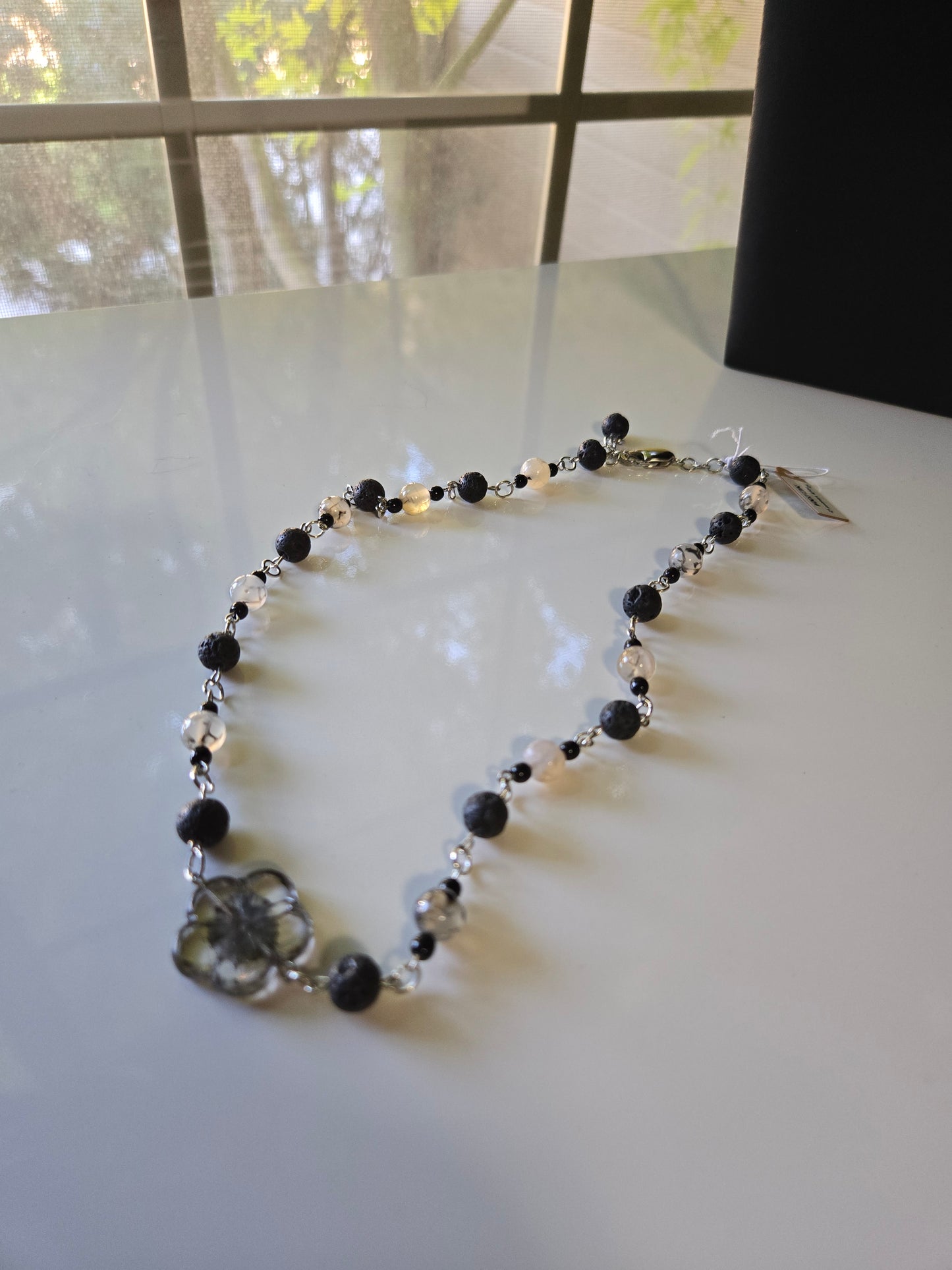 Ash Petal Necklace