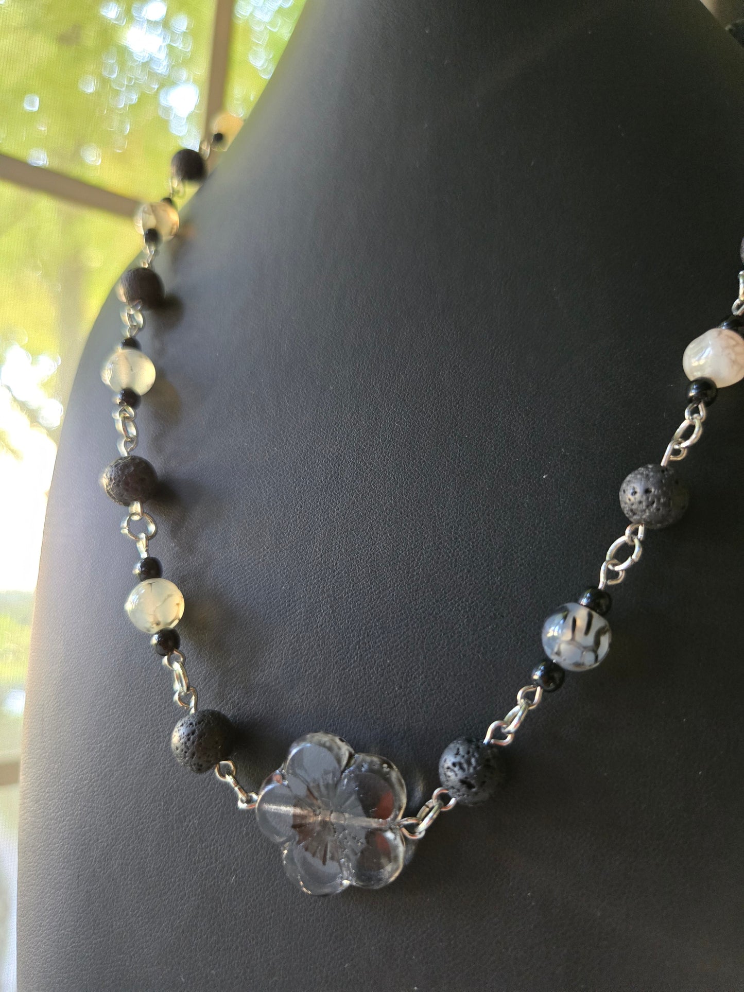 Ash Petal Necklace