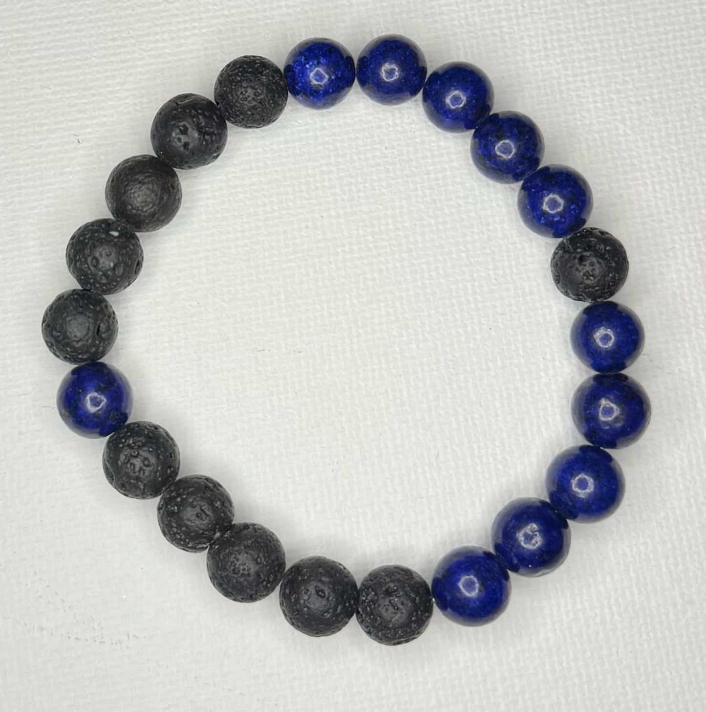 ilomilo (ilo) Blue All Natural Stone Billie Eilish Bracelet