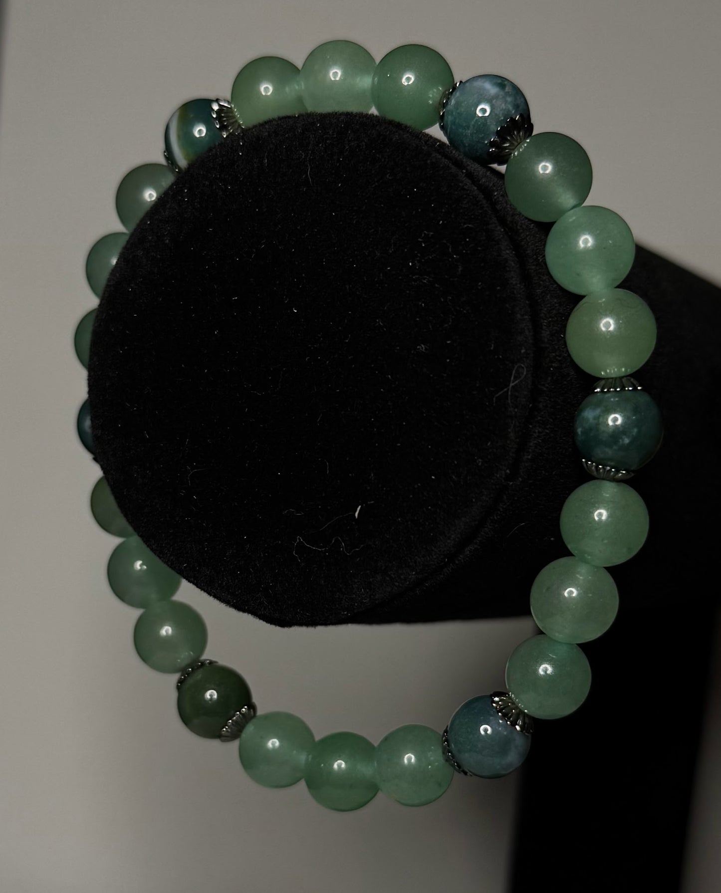 Silver Jade Bracelet