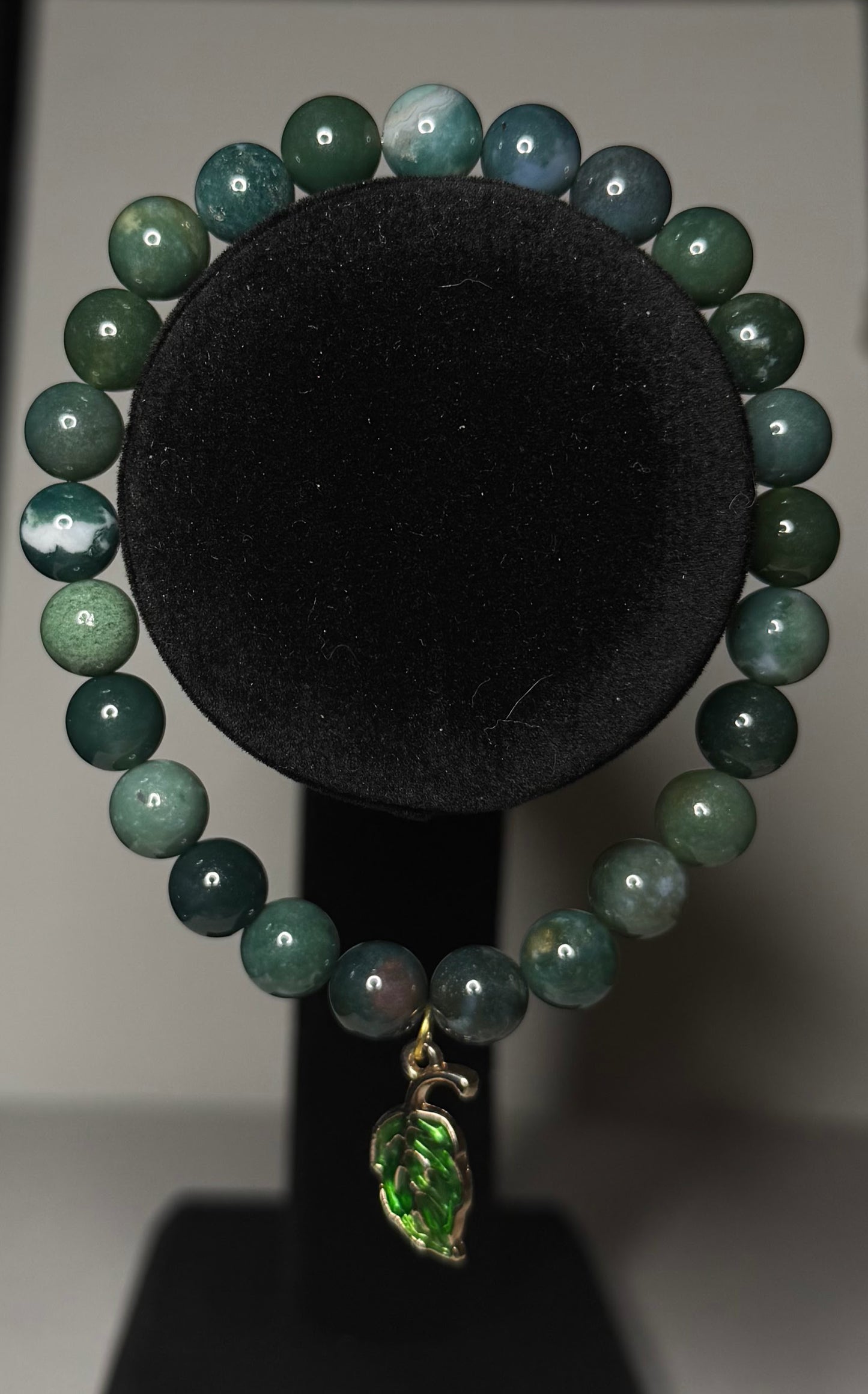 Green Leaf Jade Bracelet