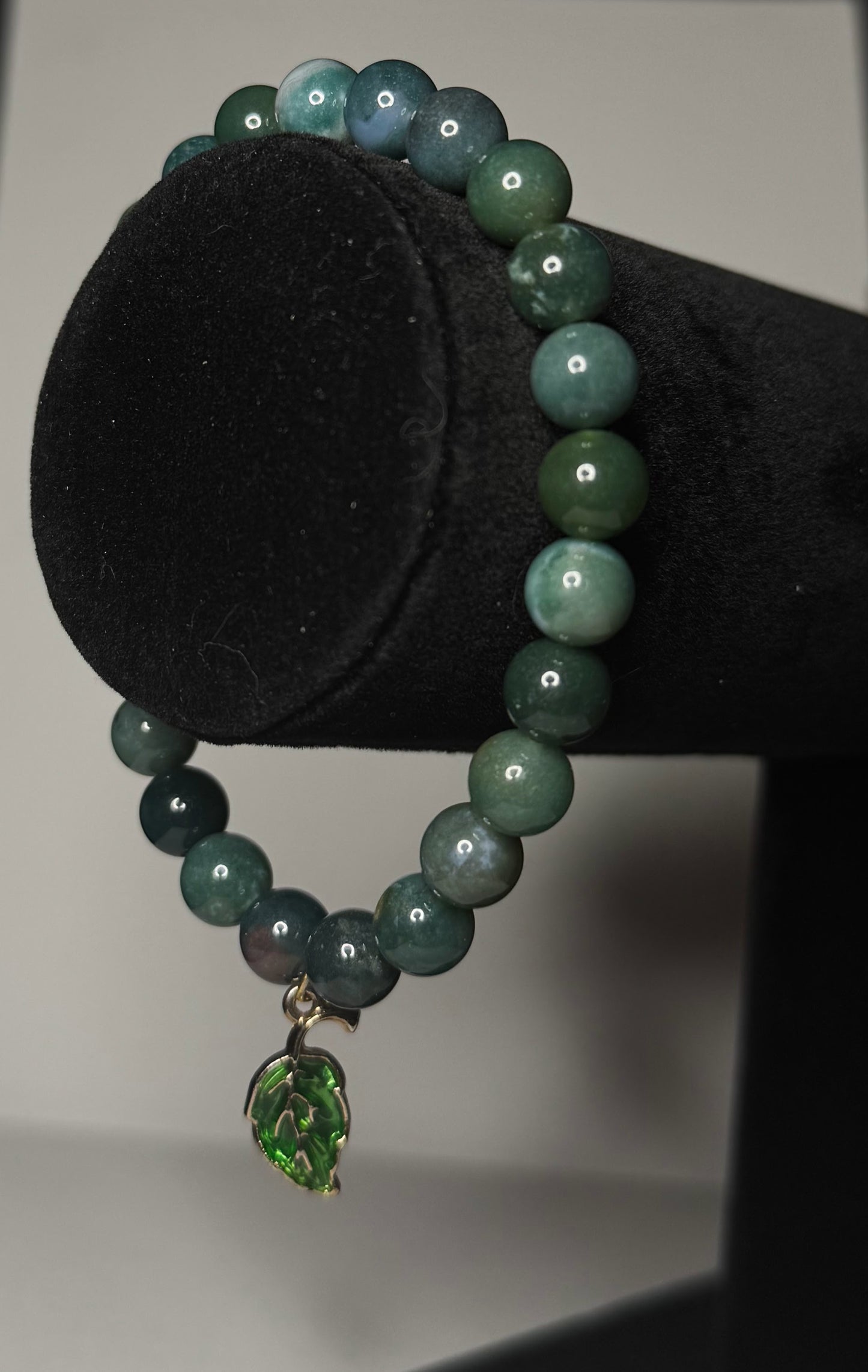 Green Leaf Jade Bracelet