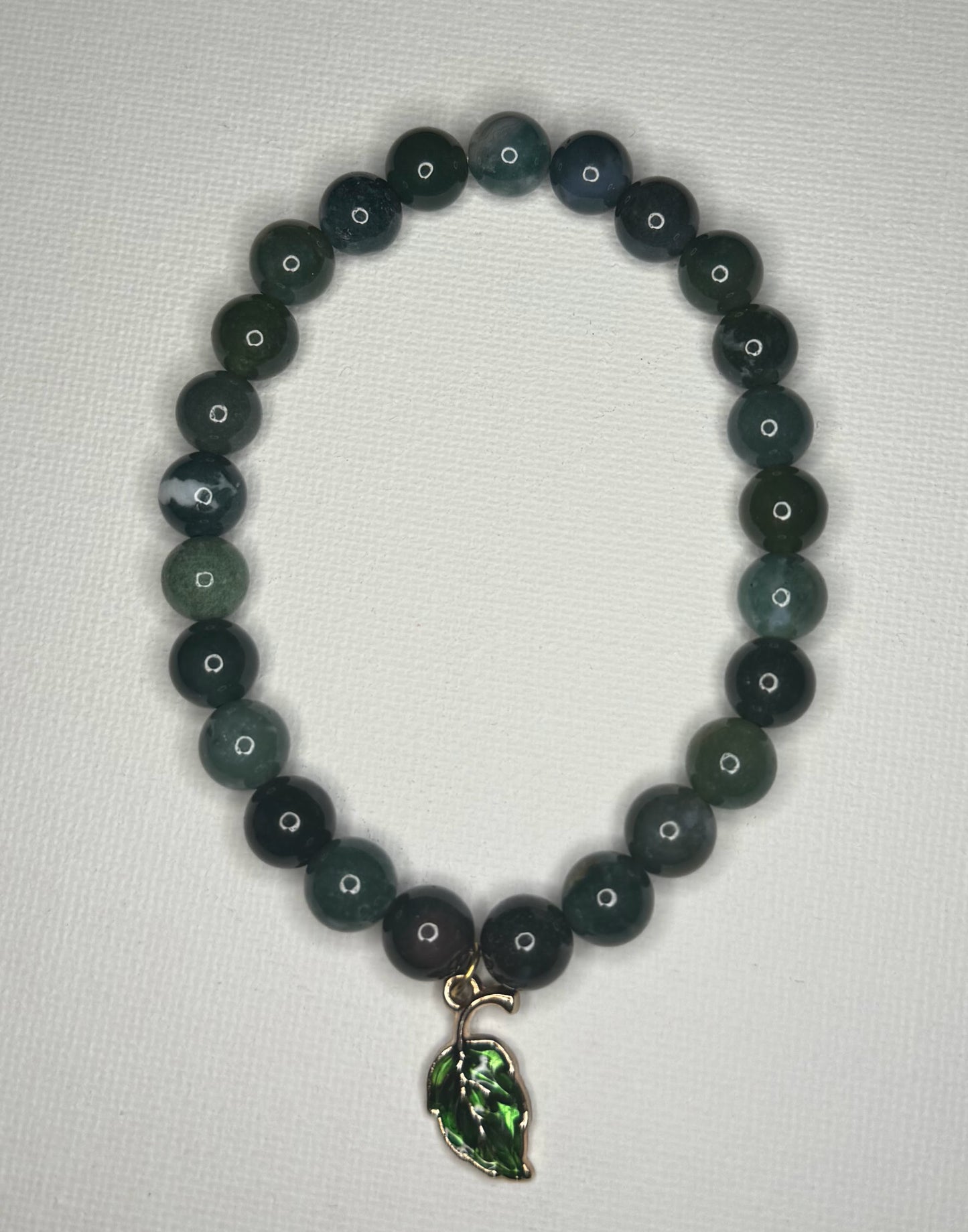 Green Leaf Jade Bracelet