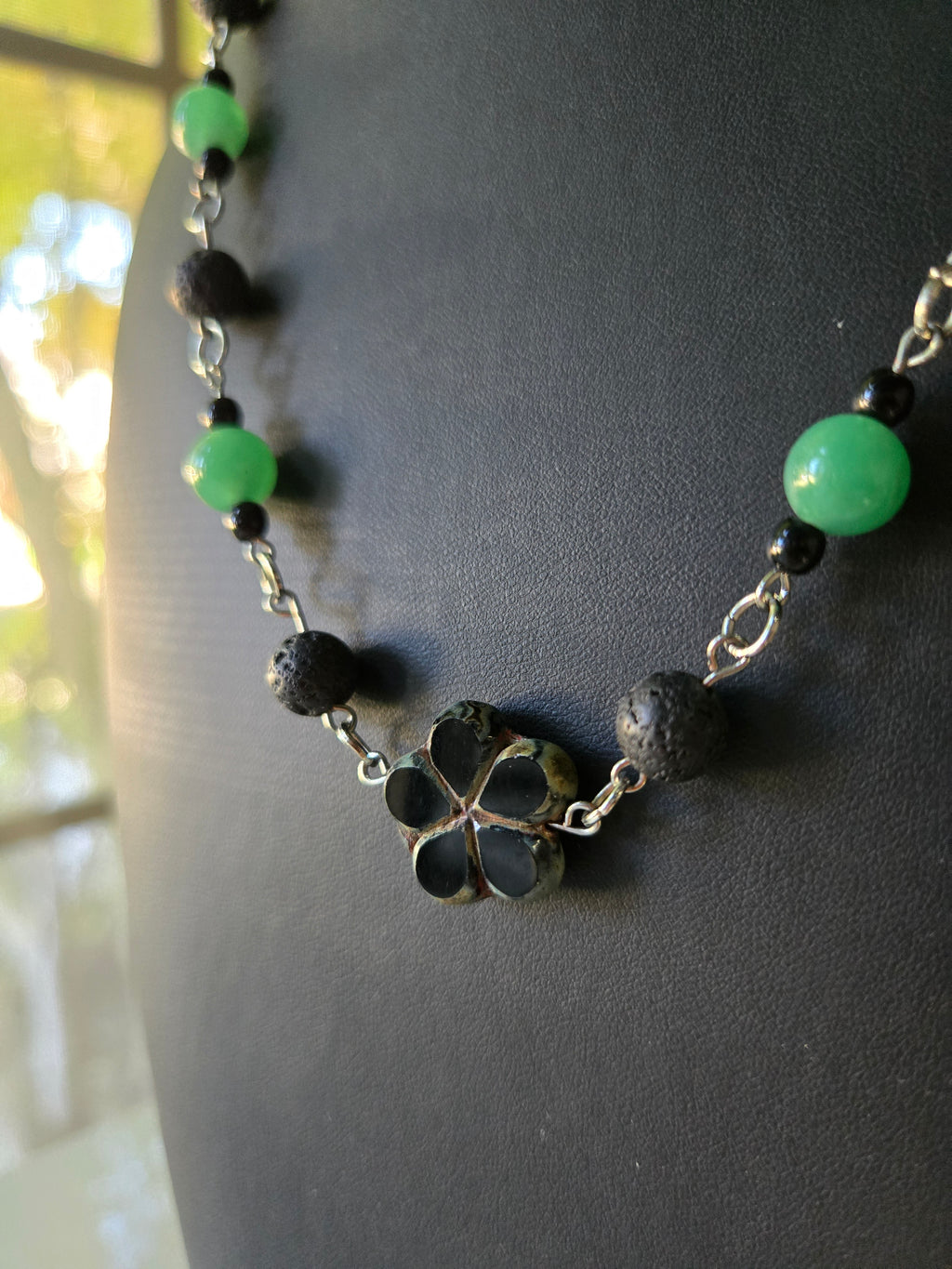 Verdant Eclipse Necklace