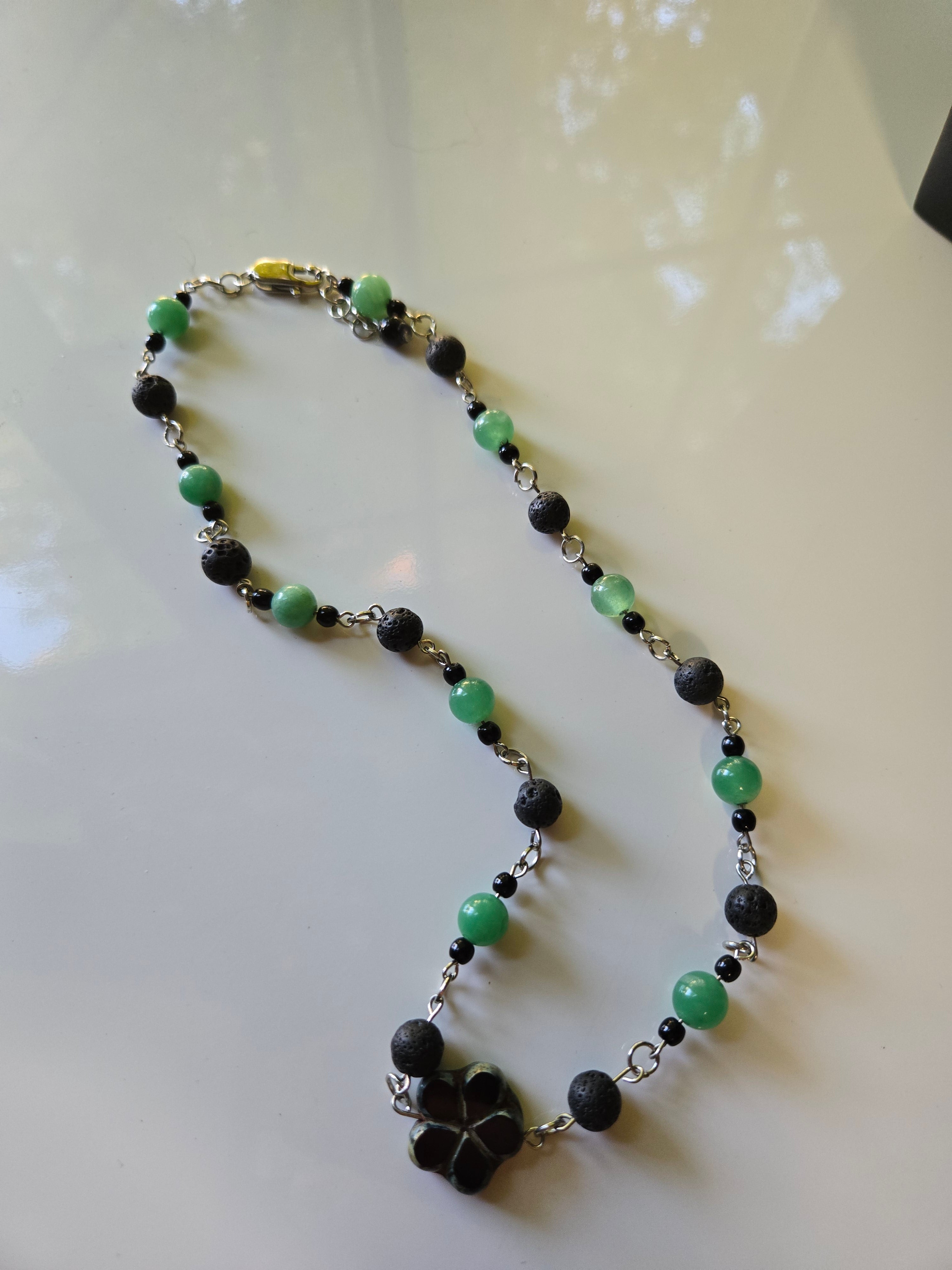 Verdant Eclipse Necklace