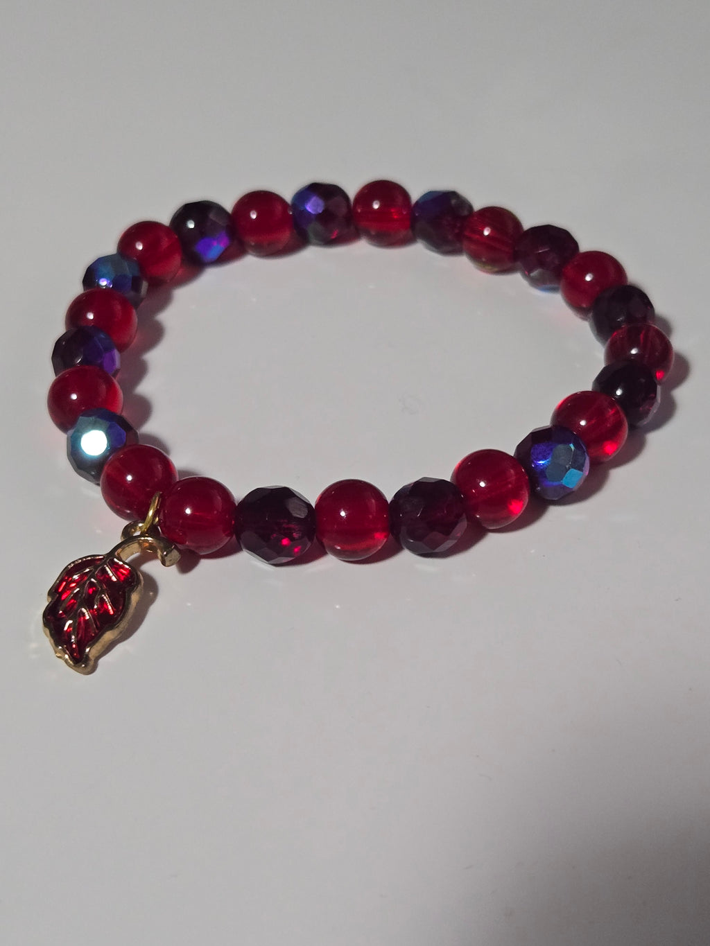 Crimson Bloom Bracelet