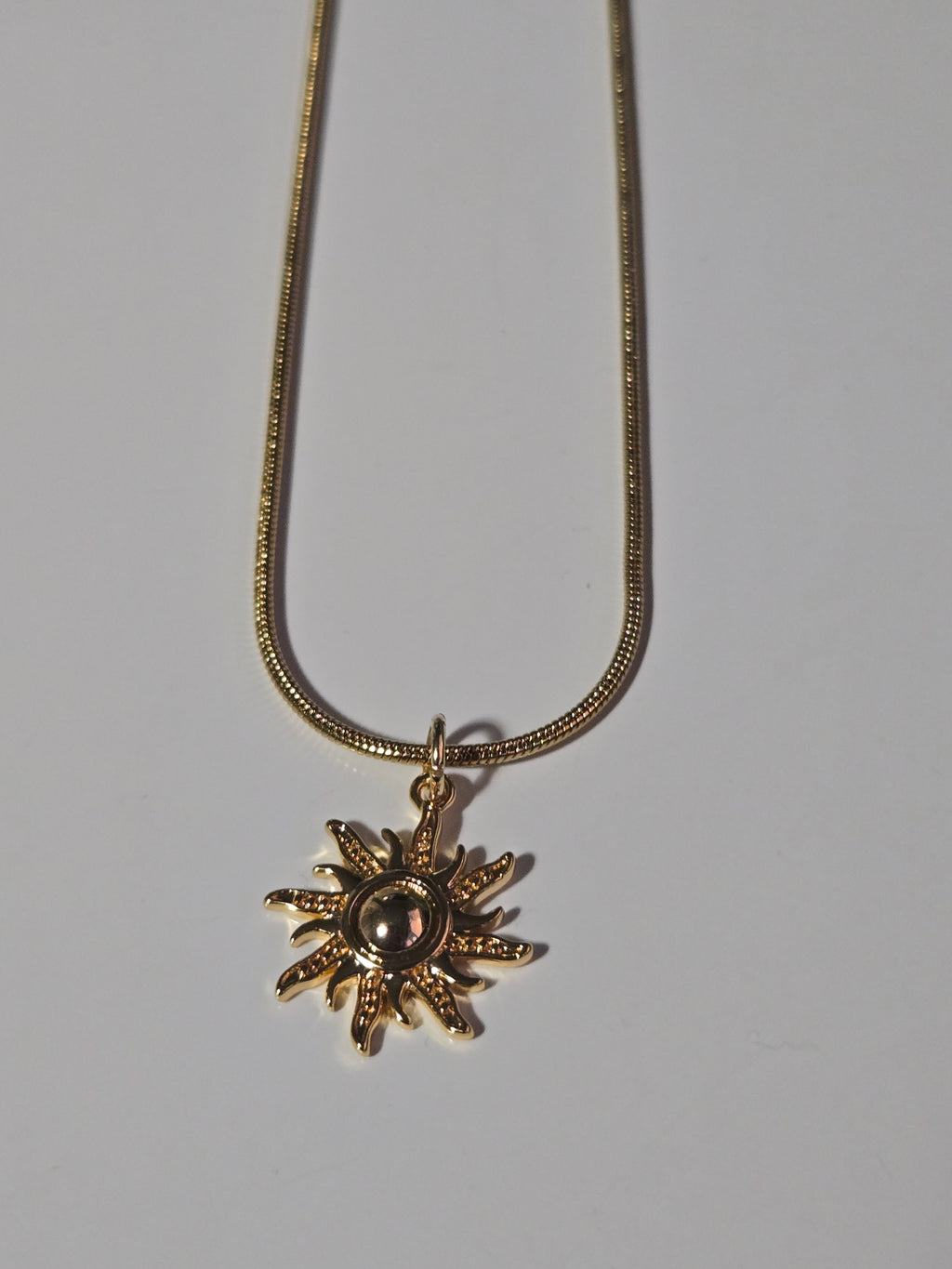 Mini Sunburst Necklace