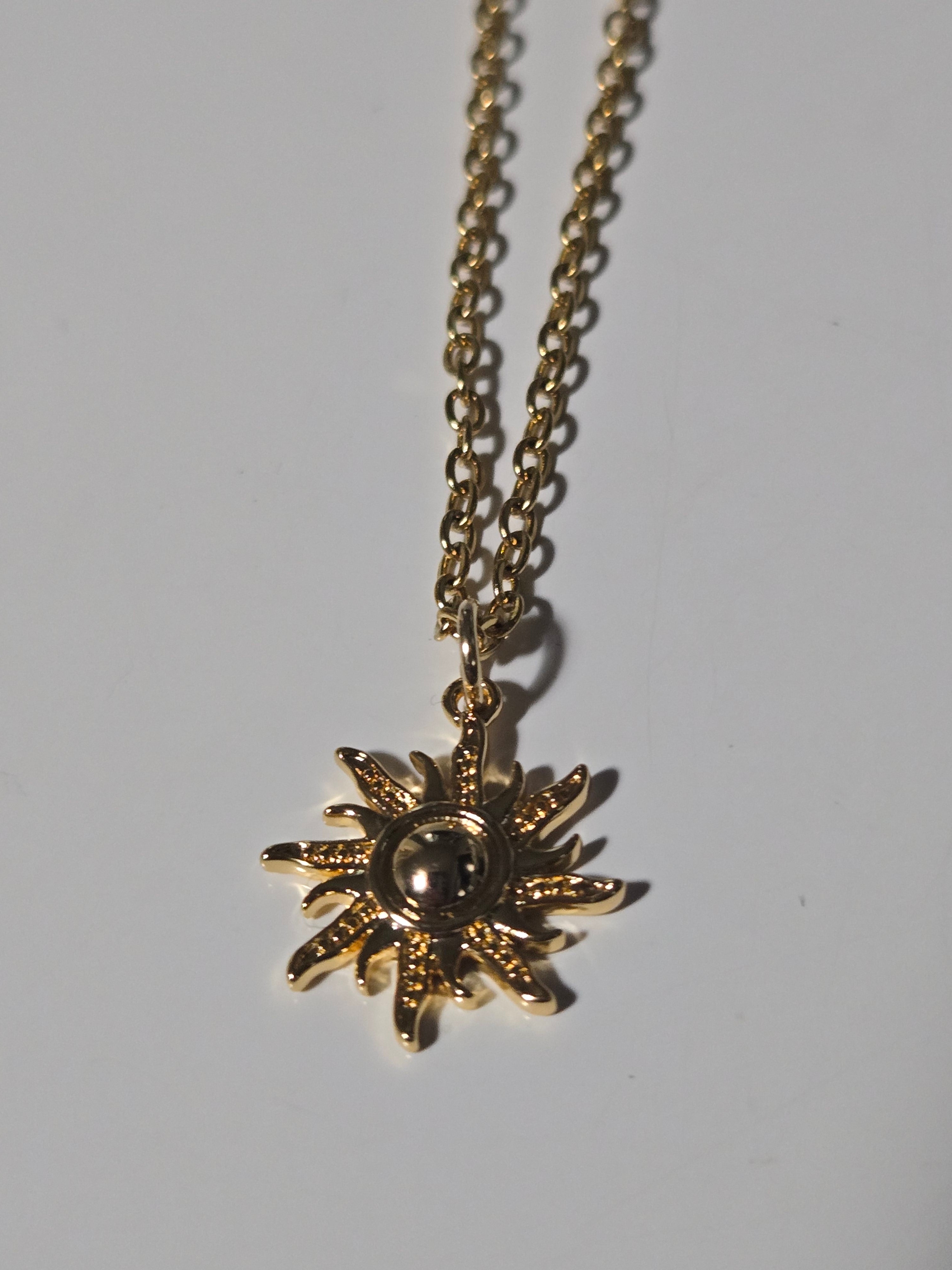 Mini Sunburst Necklace