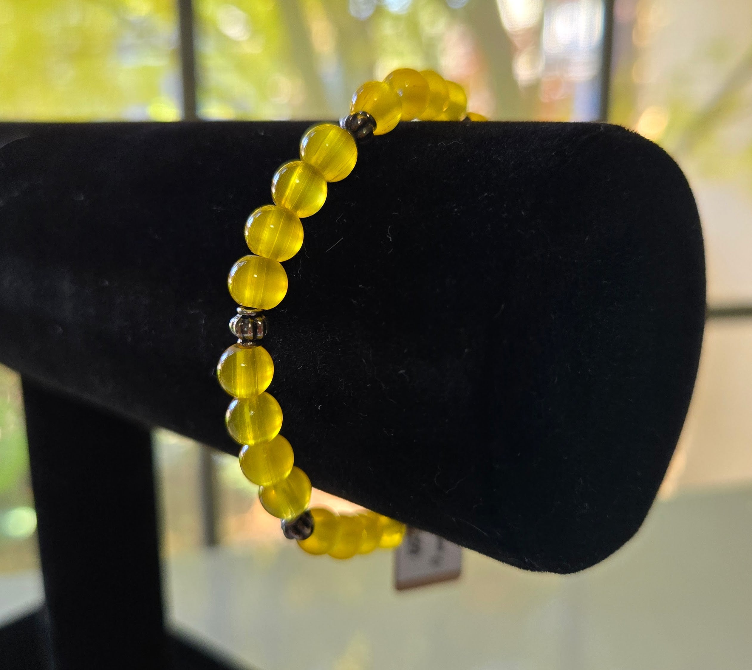 Solar Bloom Gemstone Bracelet
