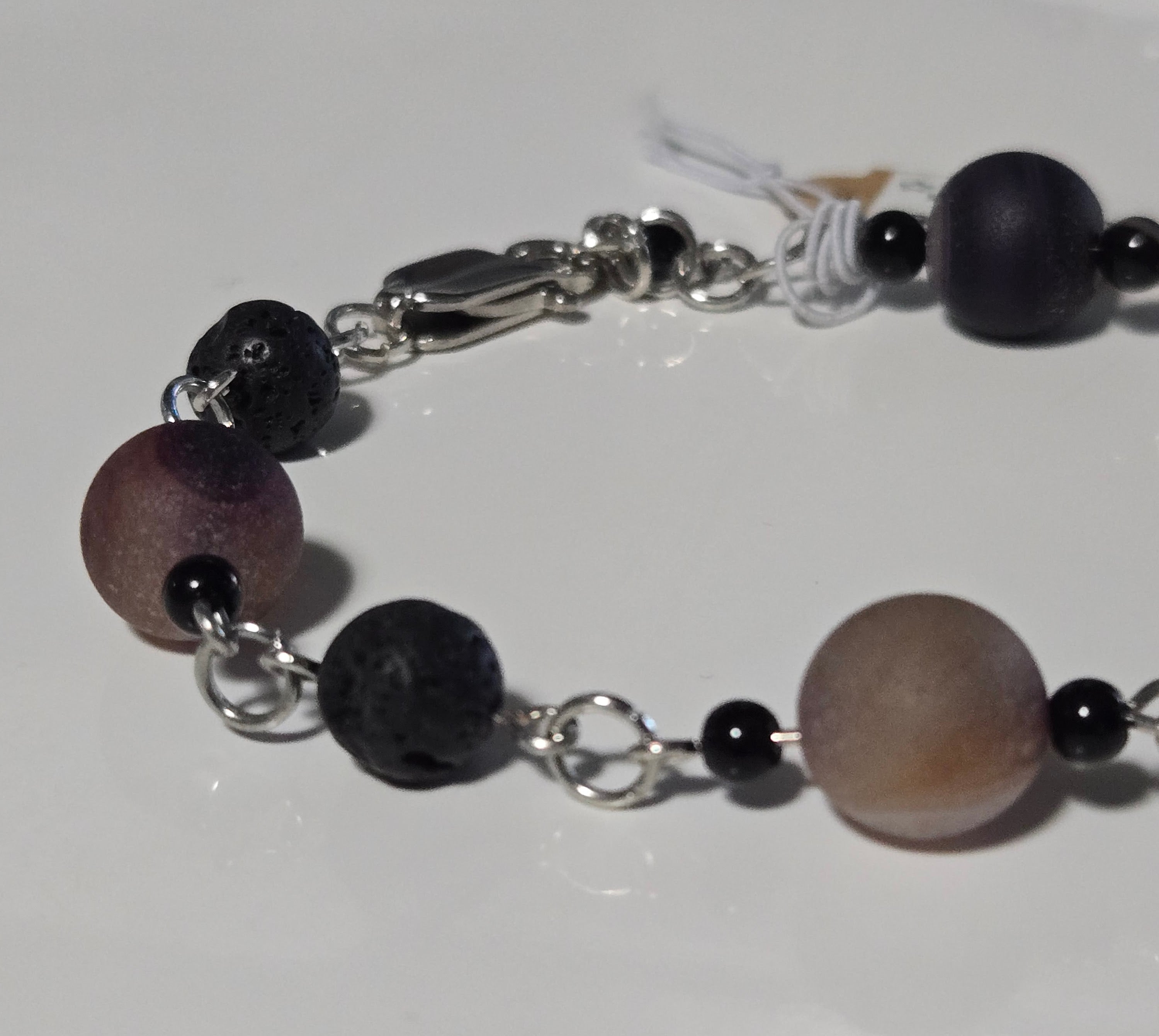 Twilight Ember Gemstone Bracelet