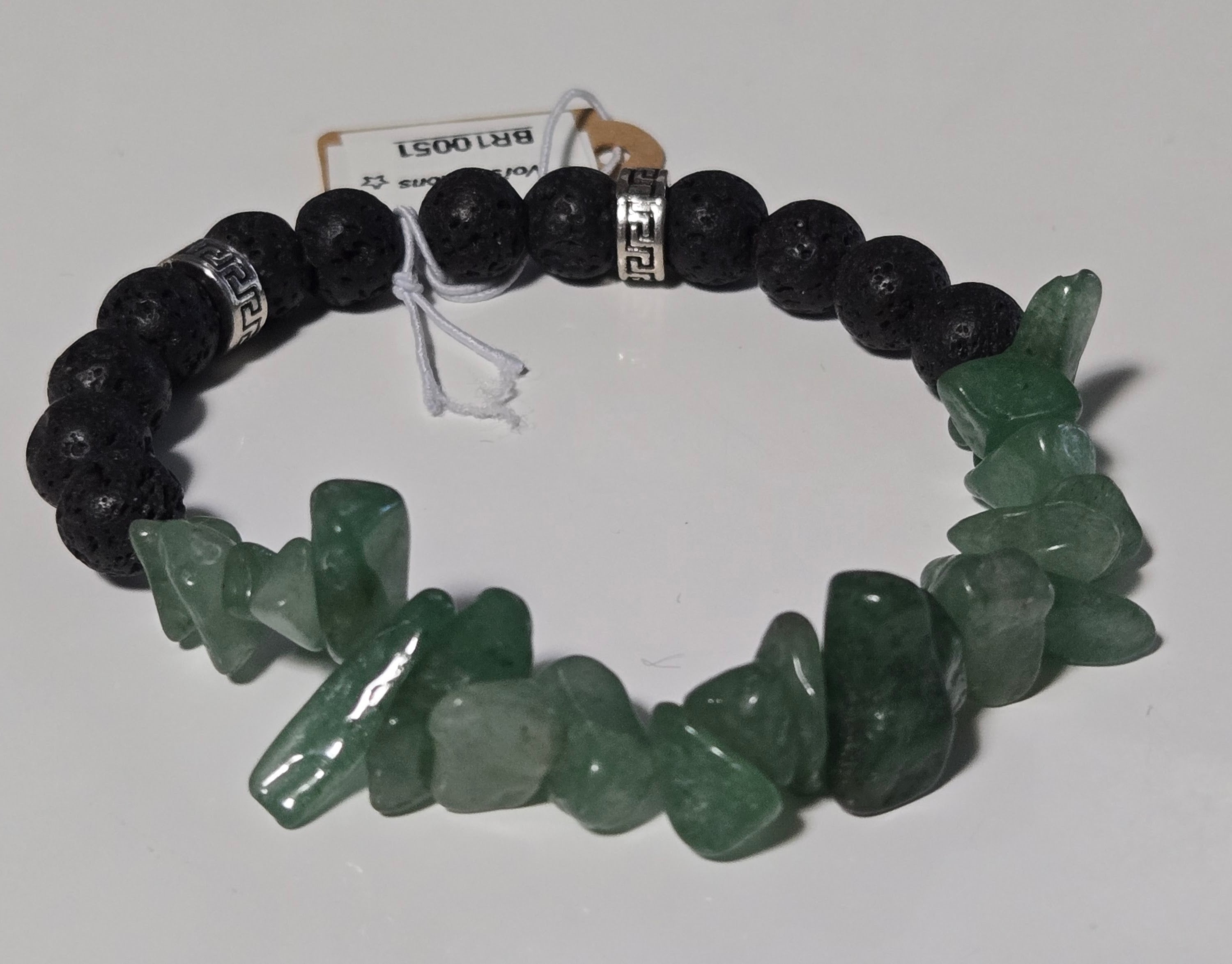 Forest Ember Gemstone Bracelet