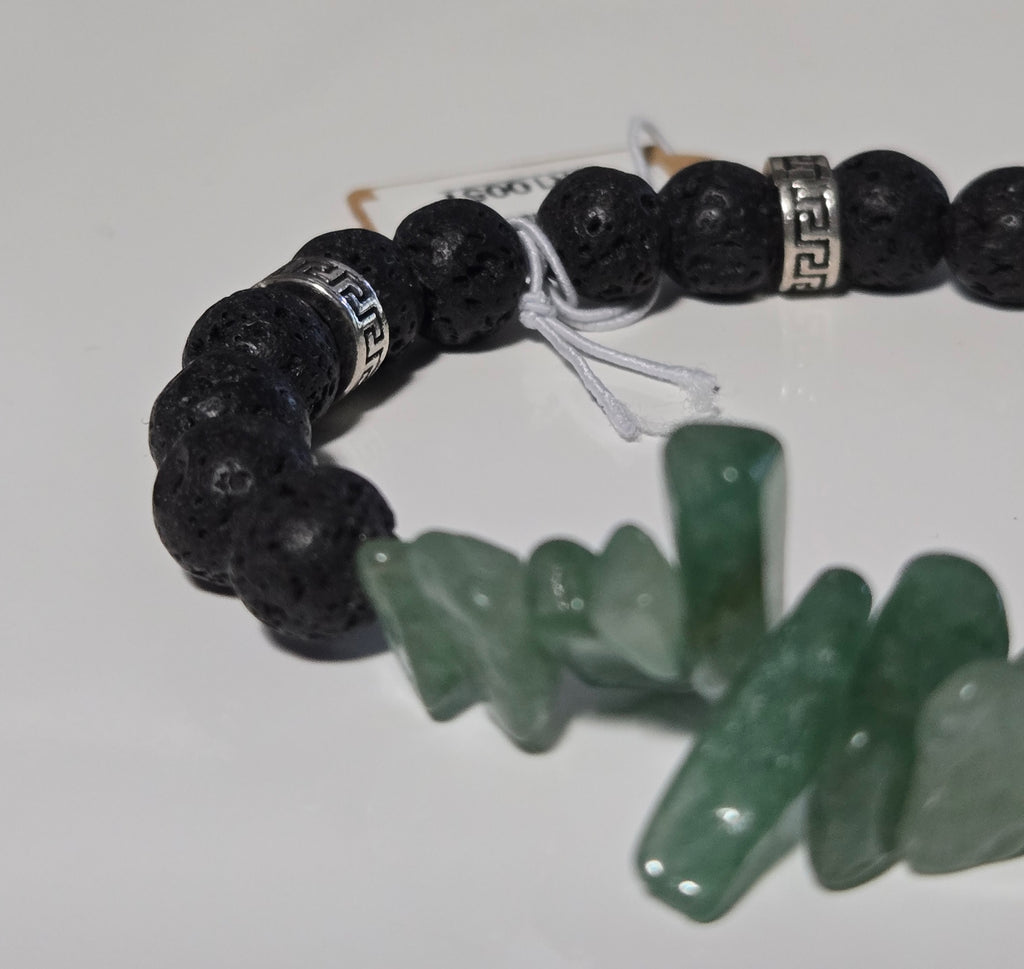Forest Ember Gemstone Bracelet