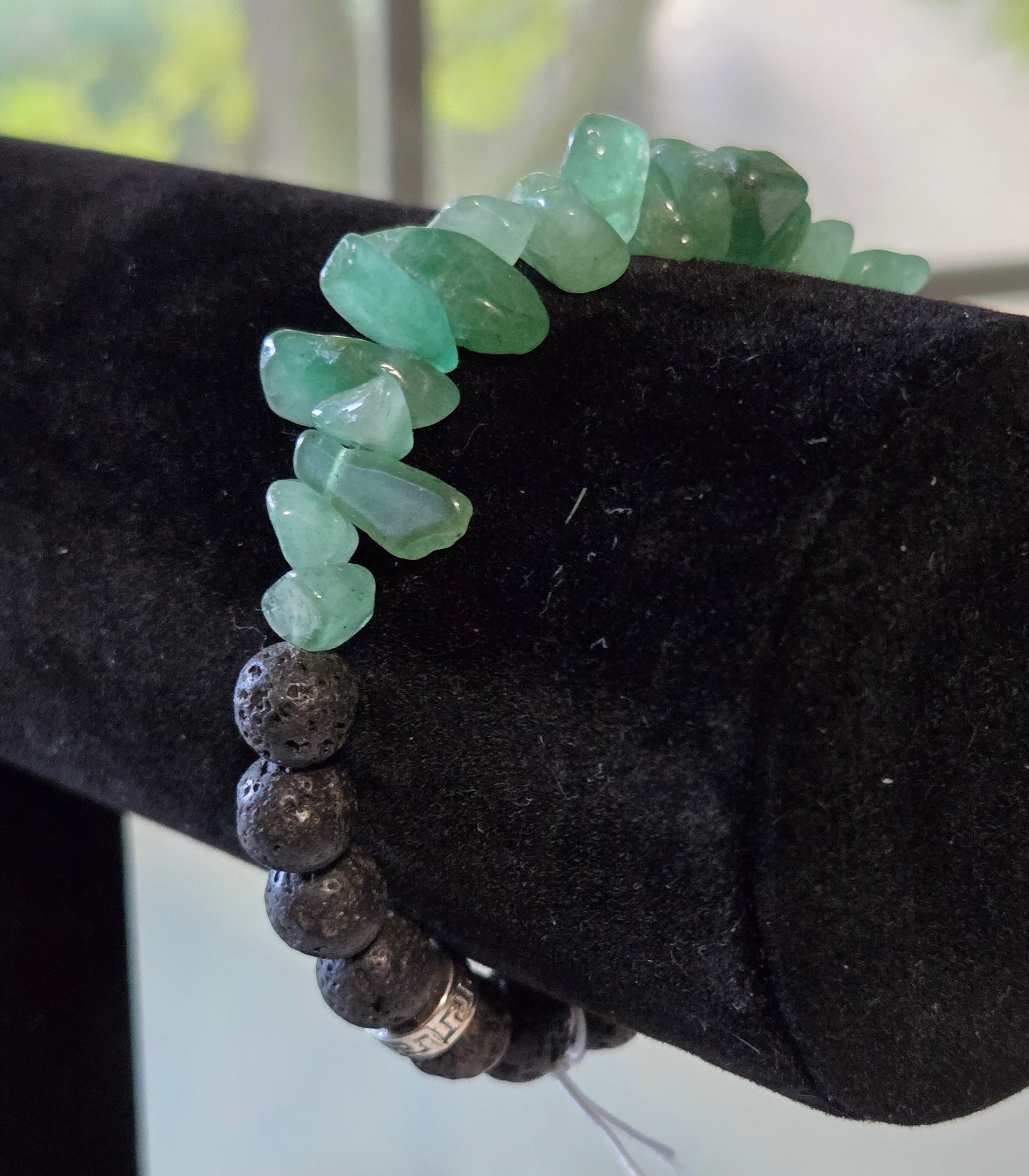 Forest Ember Gemstone Bracelet