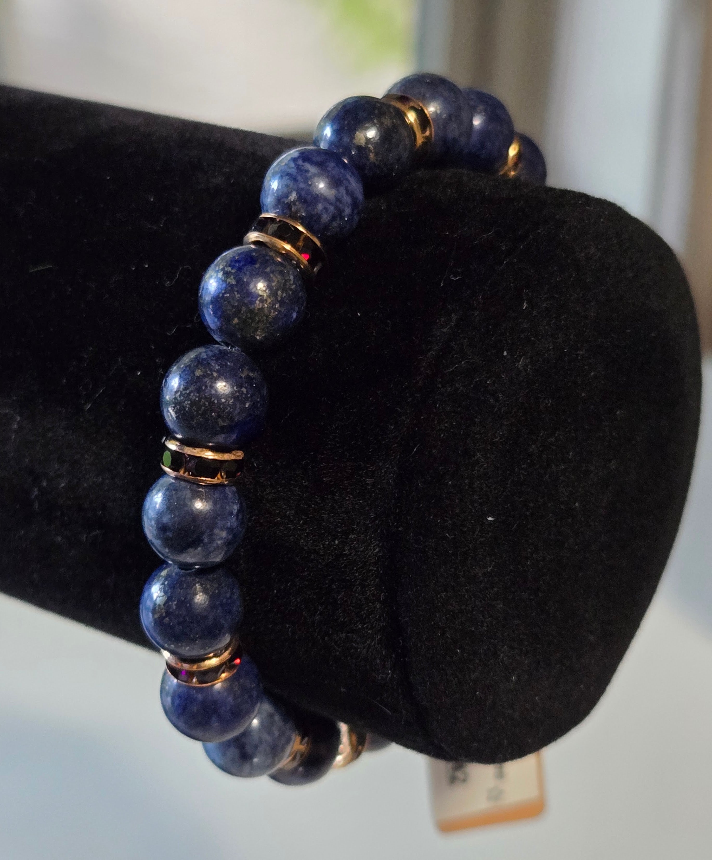 Midnight Radiance Gemstone Bracelet