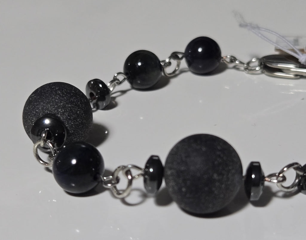 Celestial Eclipse Gemstone Bracelet