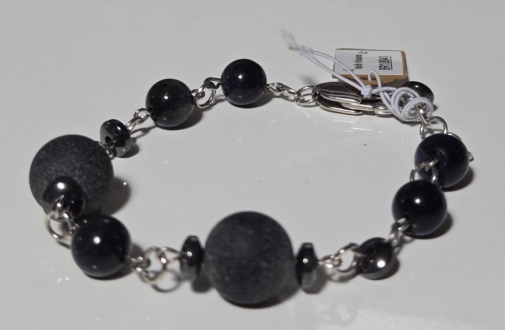 Celestial Eclipse Gemstone Bracelet