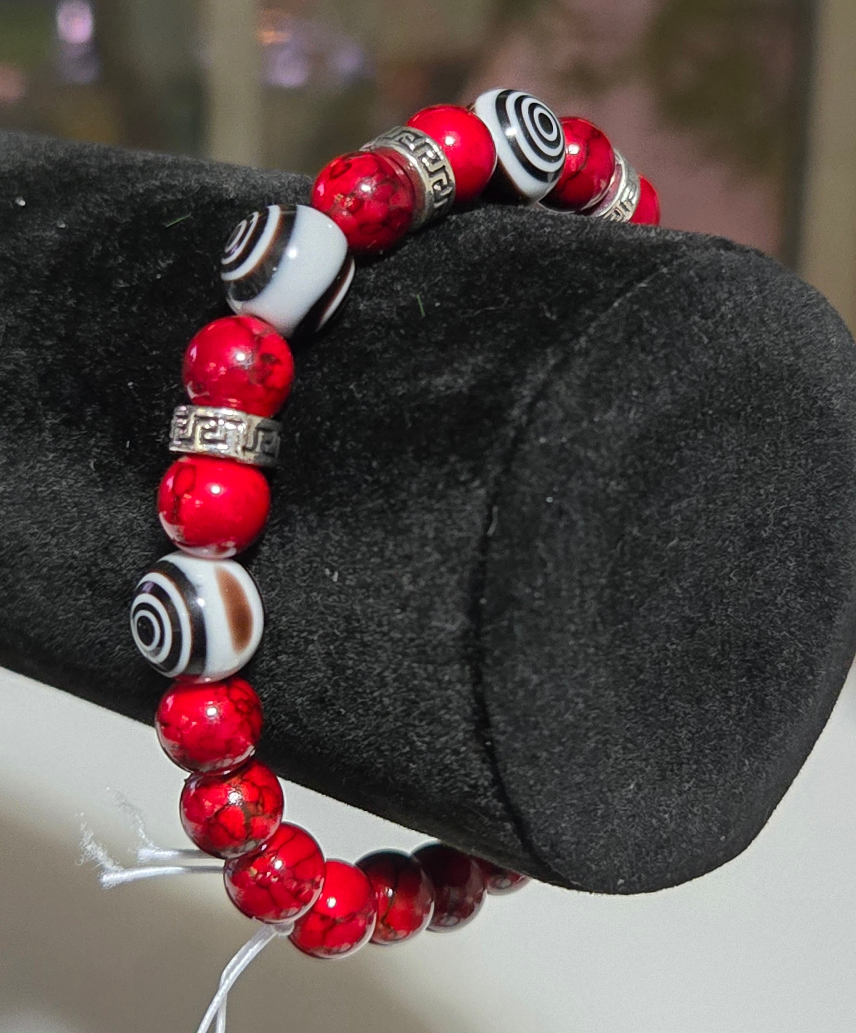 Crimson Labyrinth Bracelet