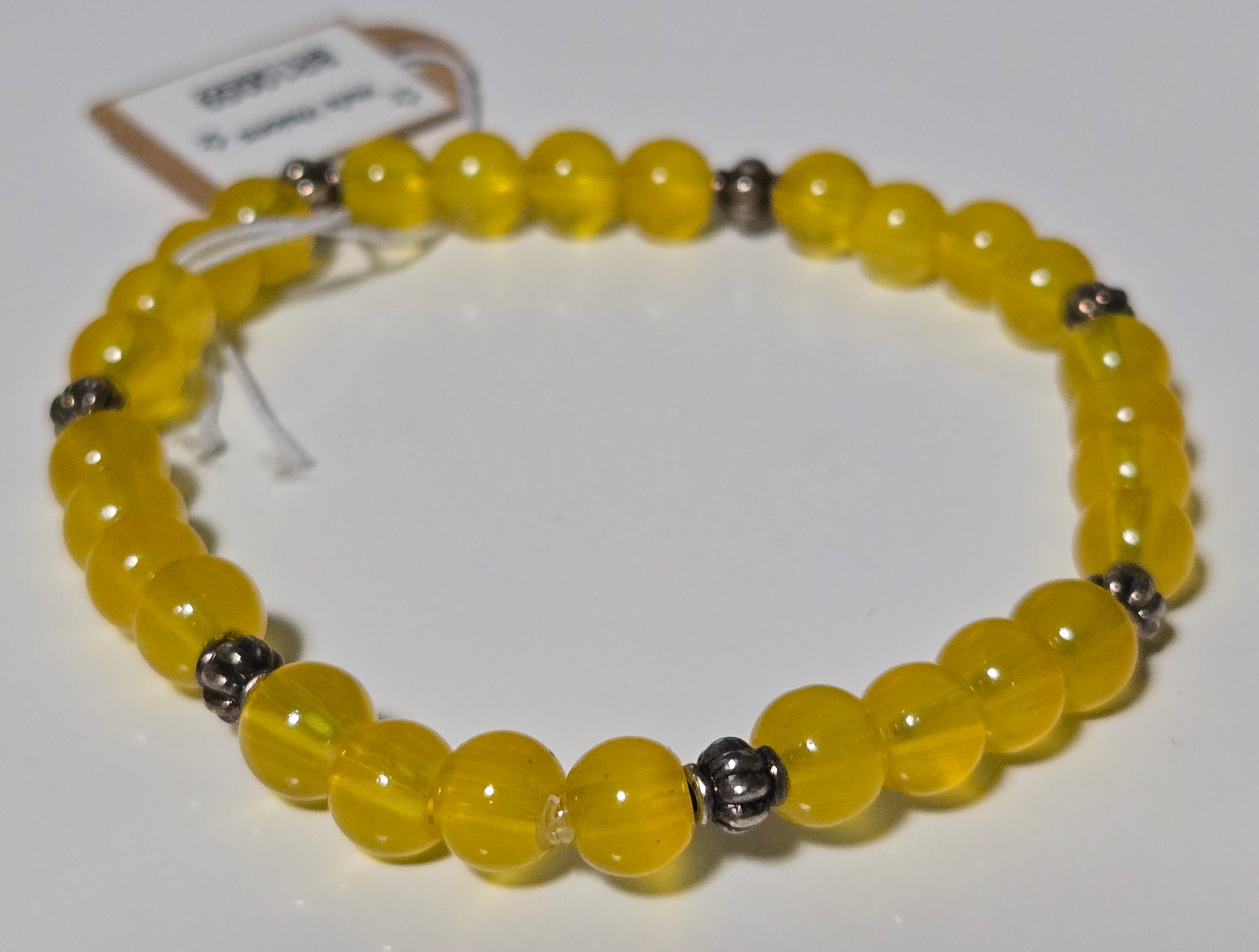 Solar Bloom Gemstone Bracelet