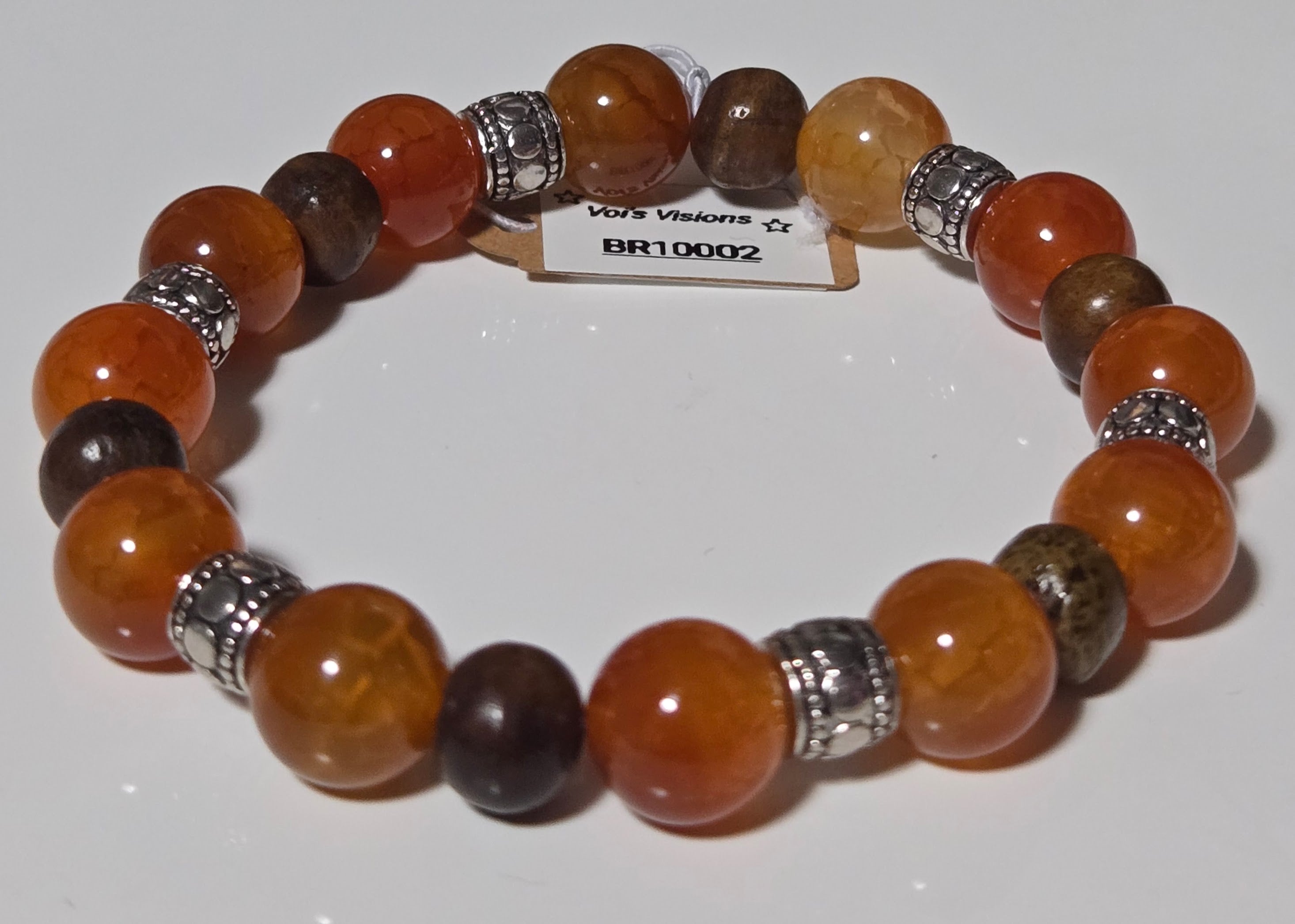Emberstone Agate Bracelet