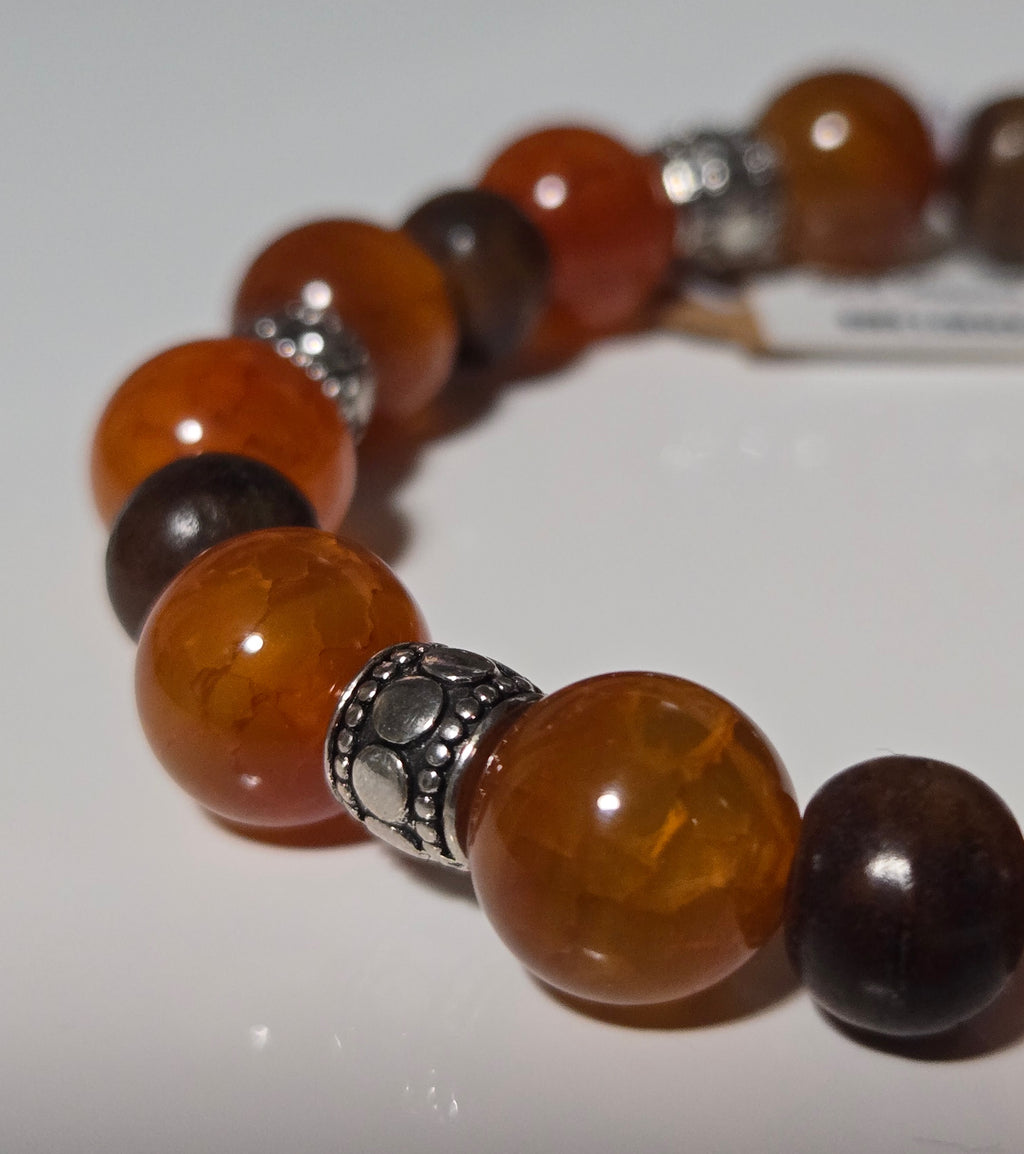 Emberstone Agate Bracelet