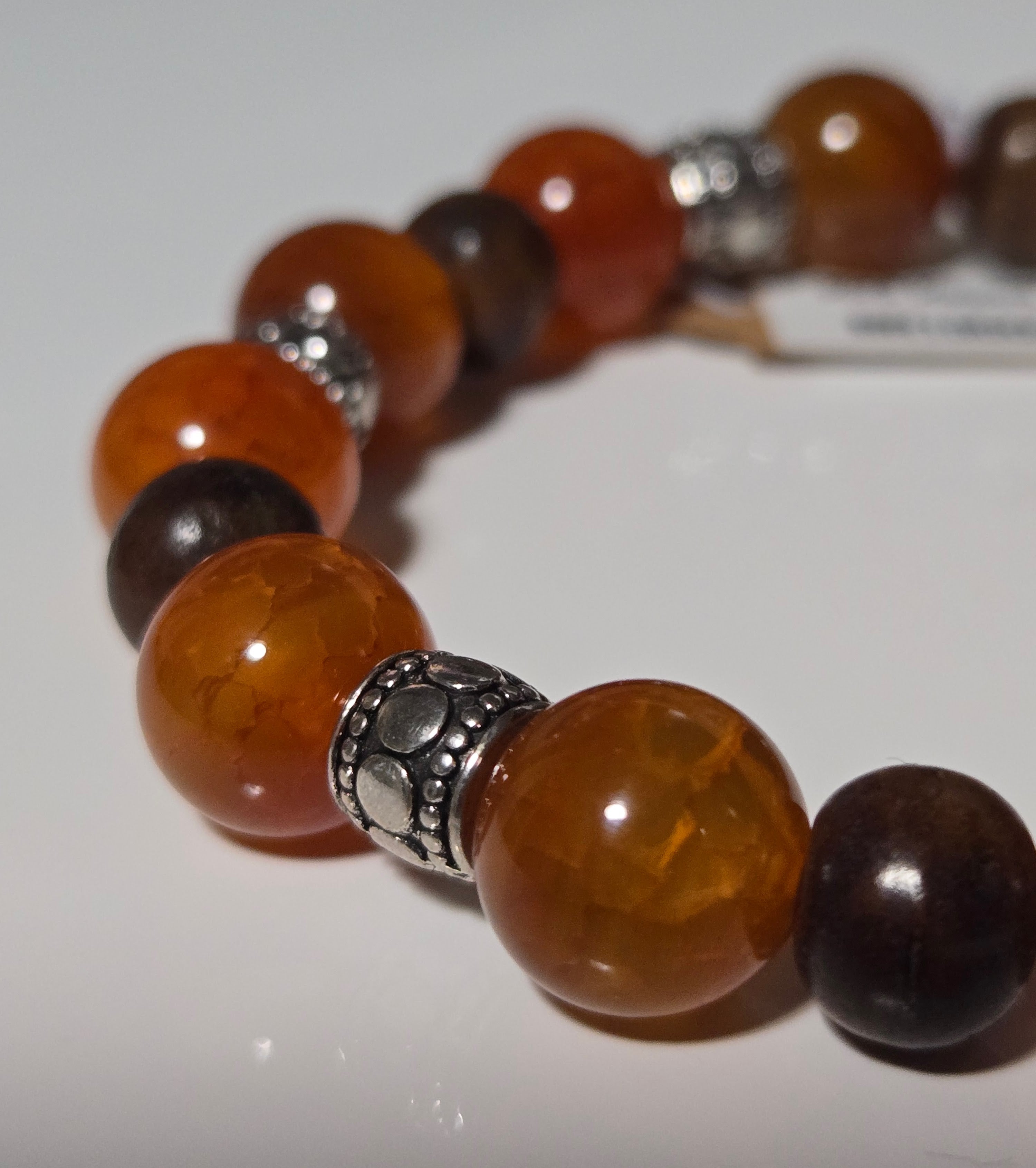 Emberstone Agate Bracelet