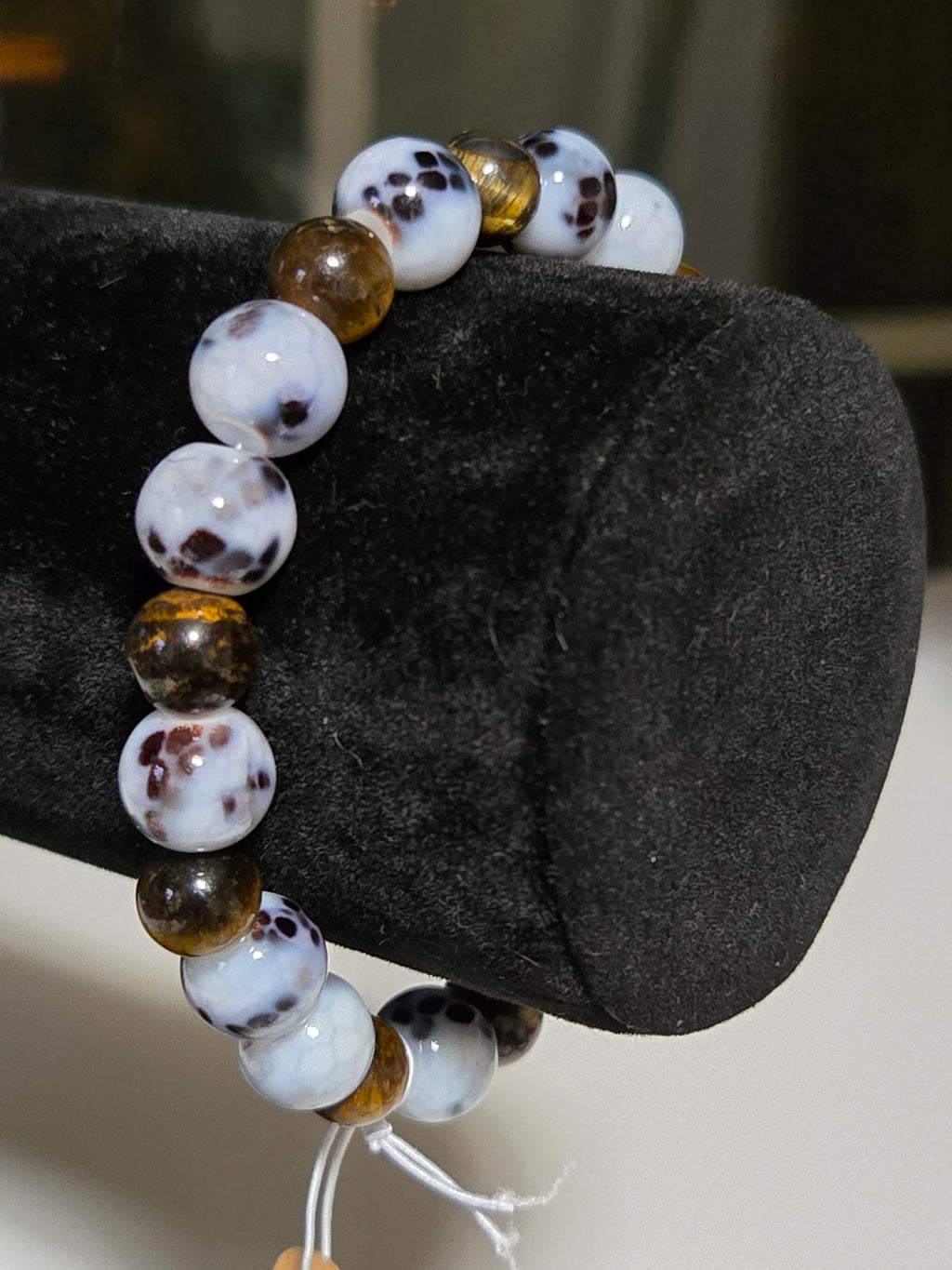 Frosted Earth Moonstone Bracelet