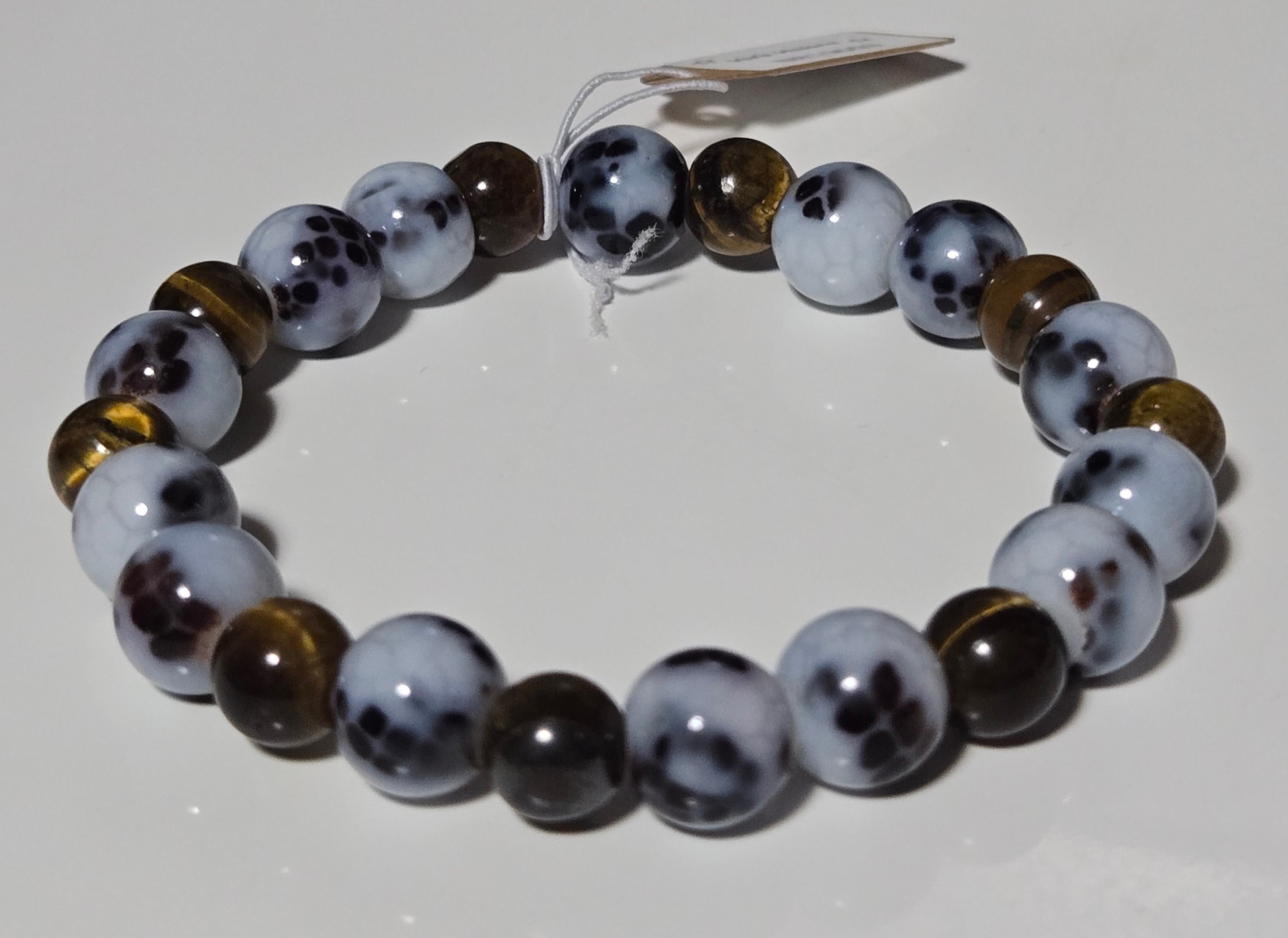 Frosted Earth Moonstone Bracelet