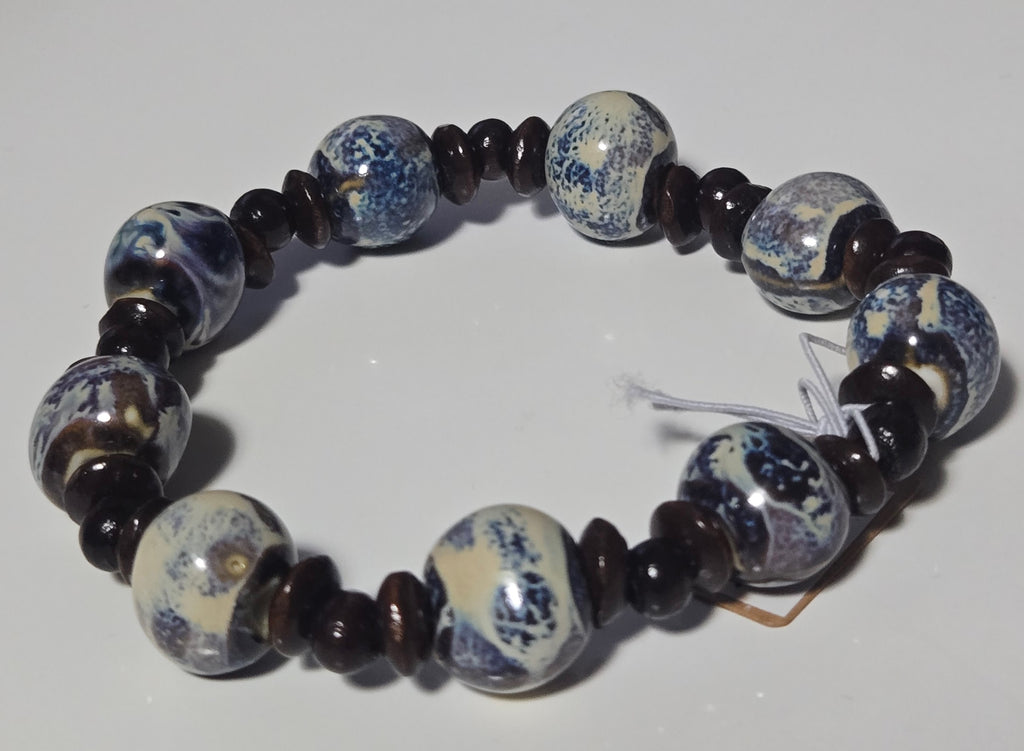 Cerulean Clay Bracelet