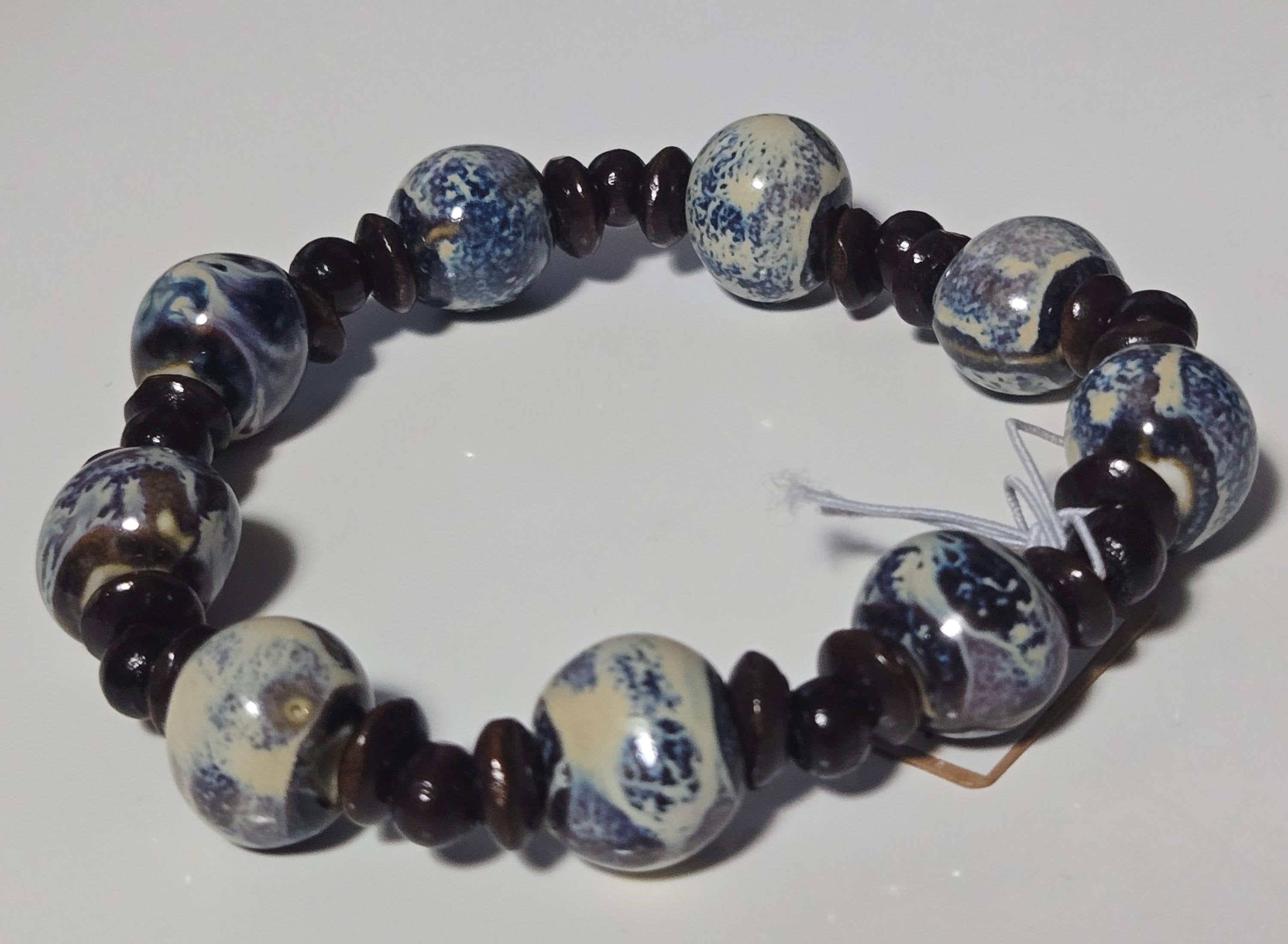 Cerulean Clay Bracelet