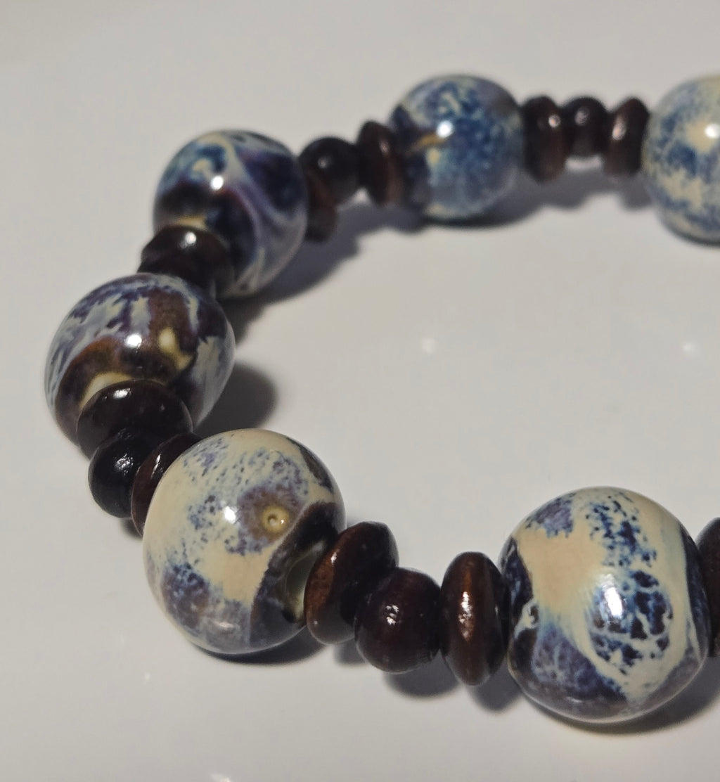 Cerulean Clay Bracelet