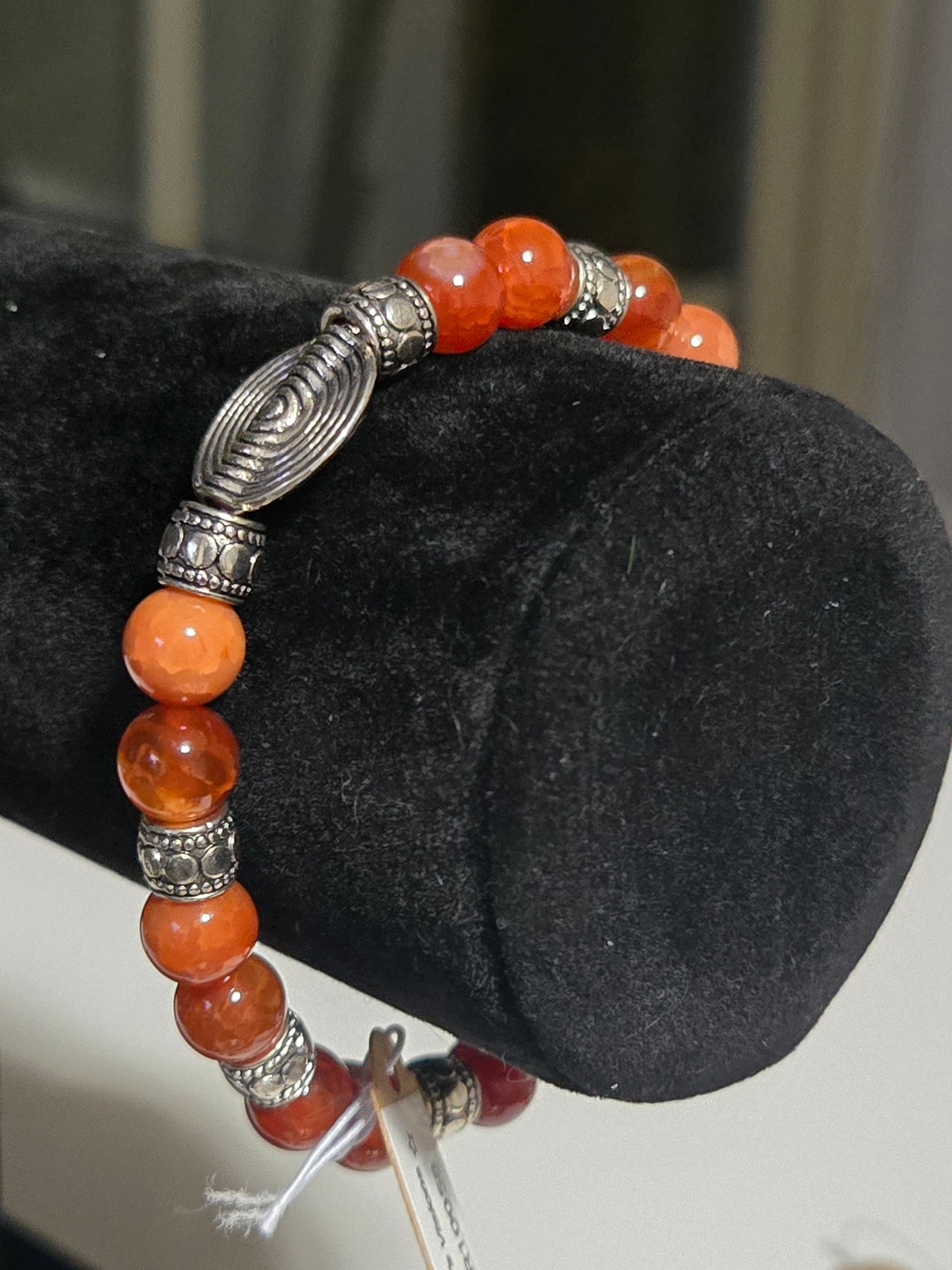 Ember Spiral Bracelet