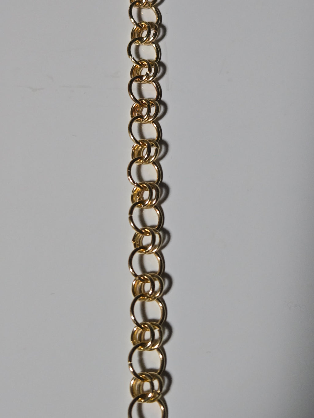 Handcrafted Gold-Tone Chainmail Bracelet