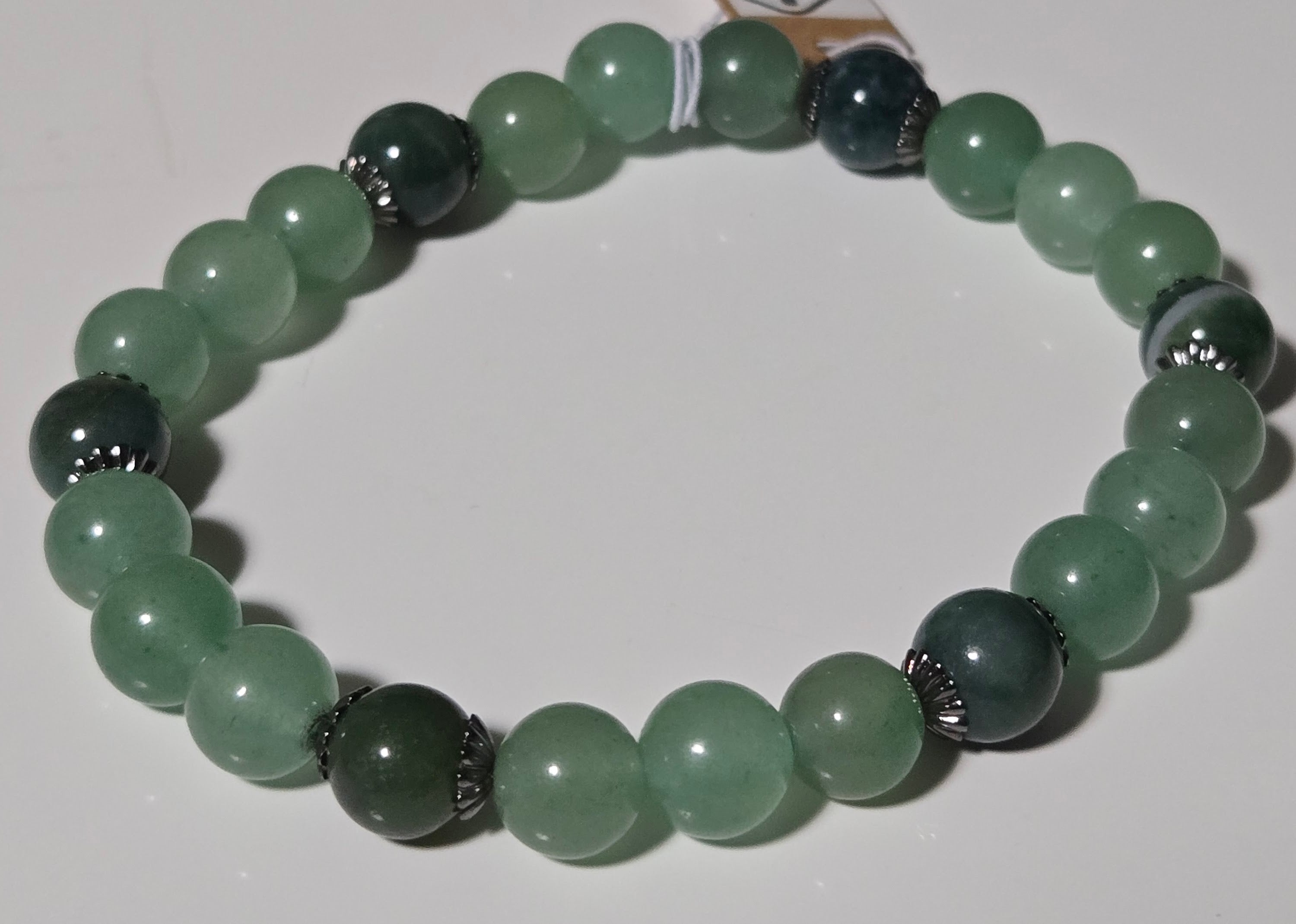 Silver Jade Calm Bracelet