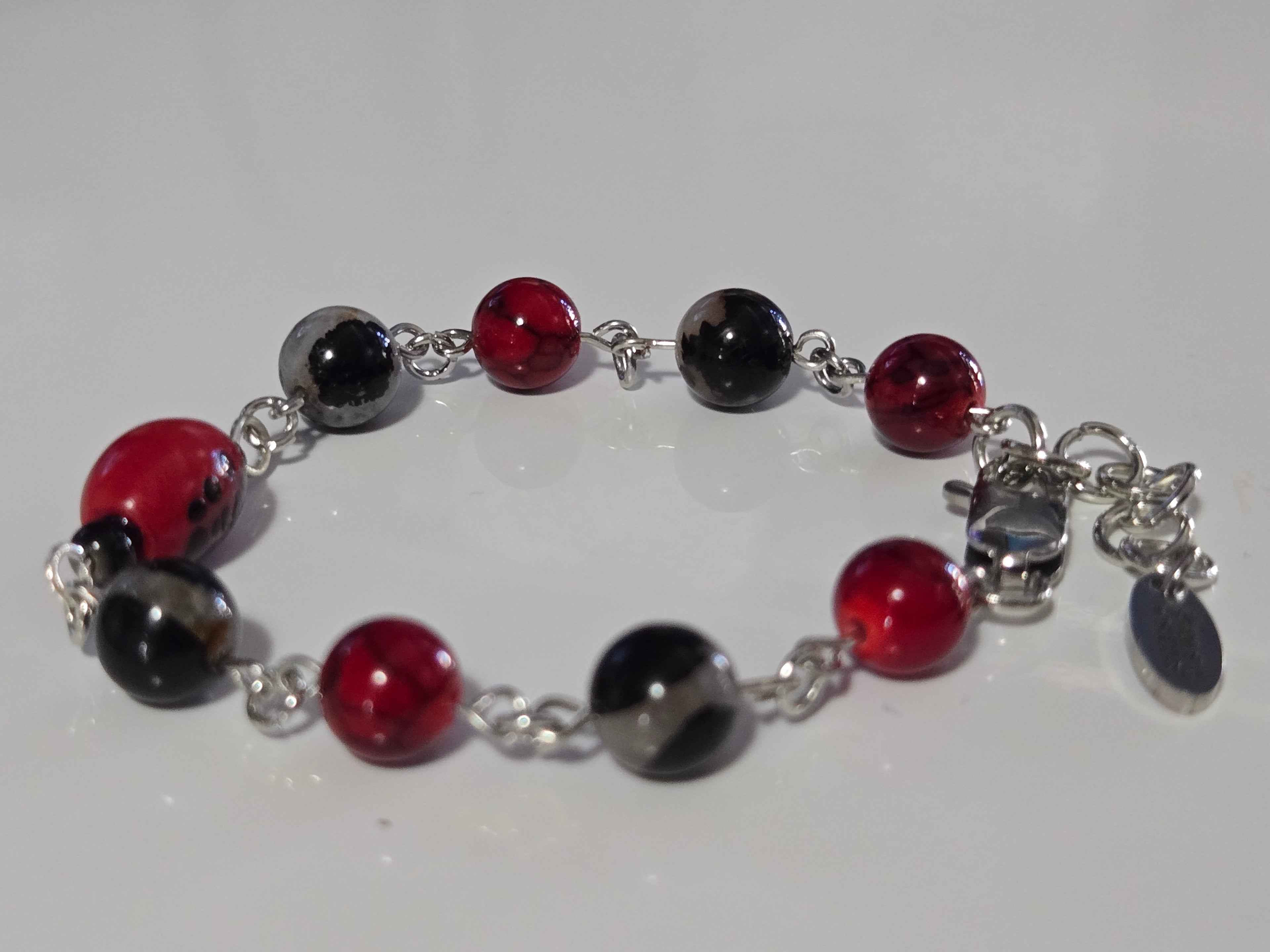 Crimson Eclipse Bracelet