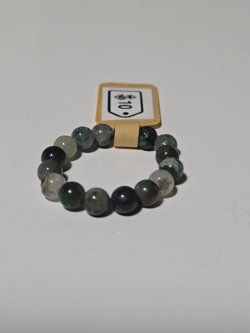 🌿 Moss Agate Ring