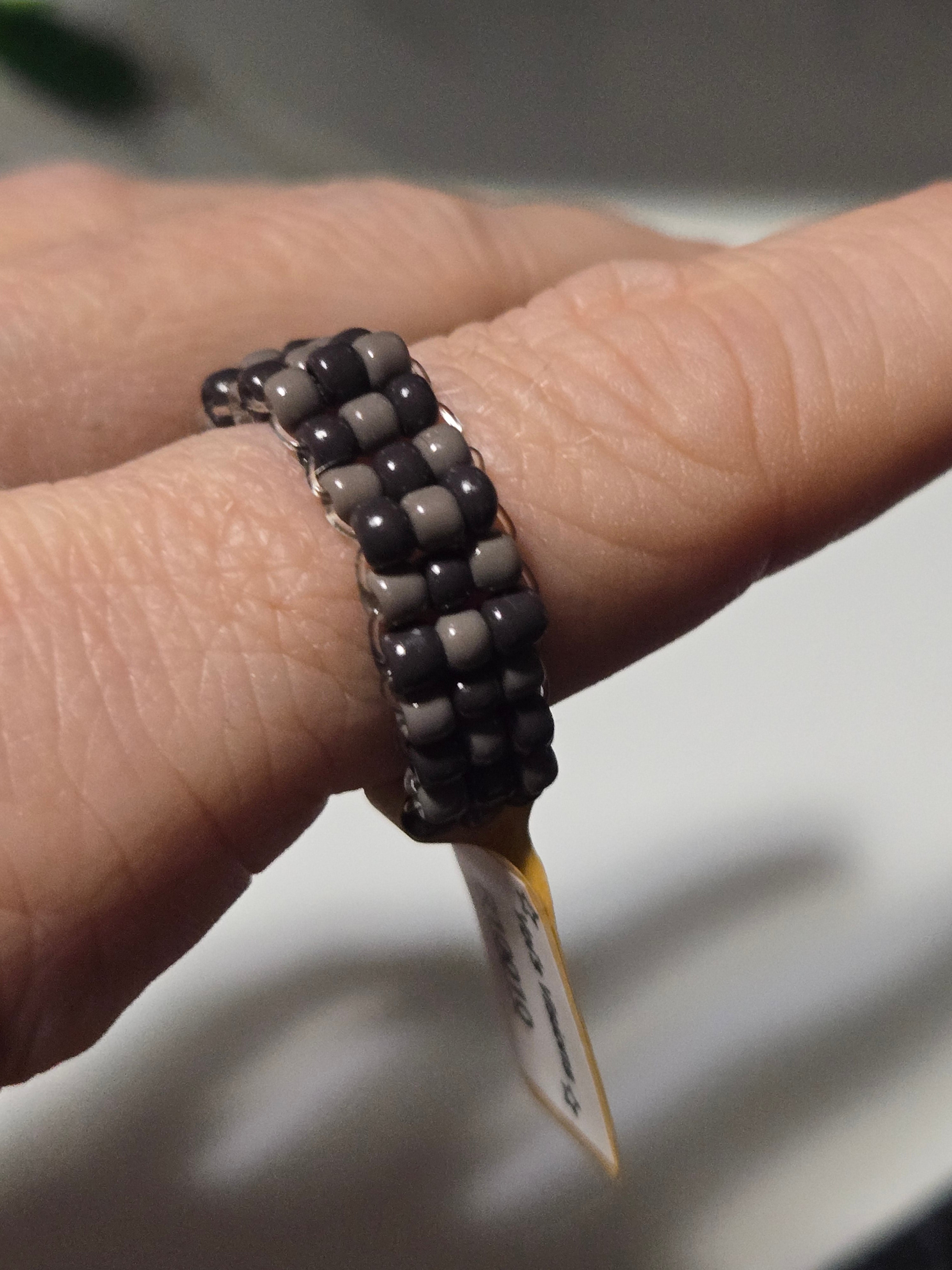 🤎 Stone Weave Ring