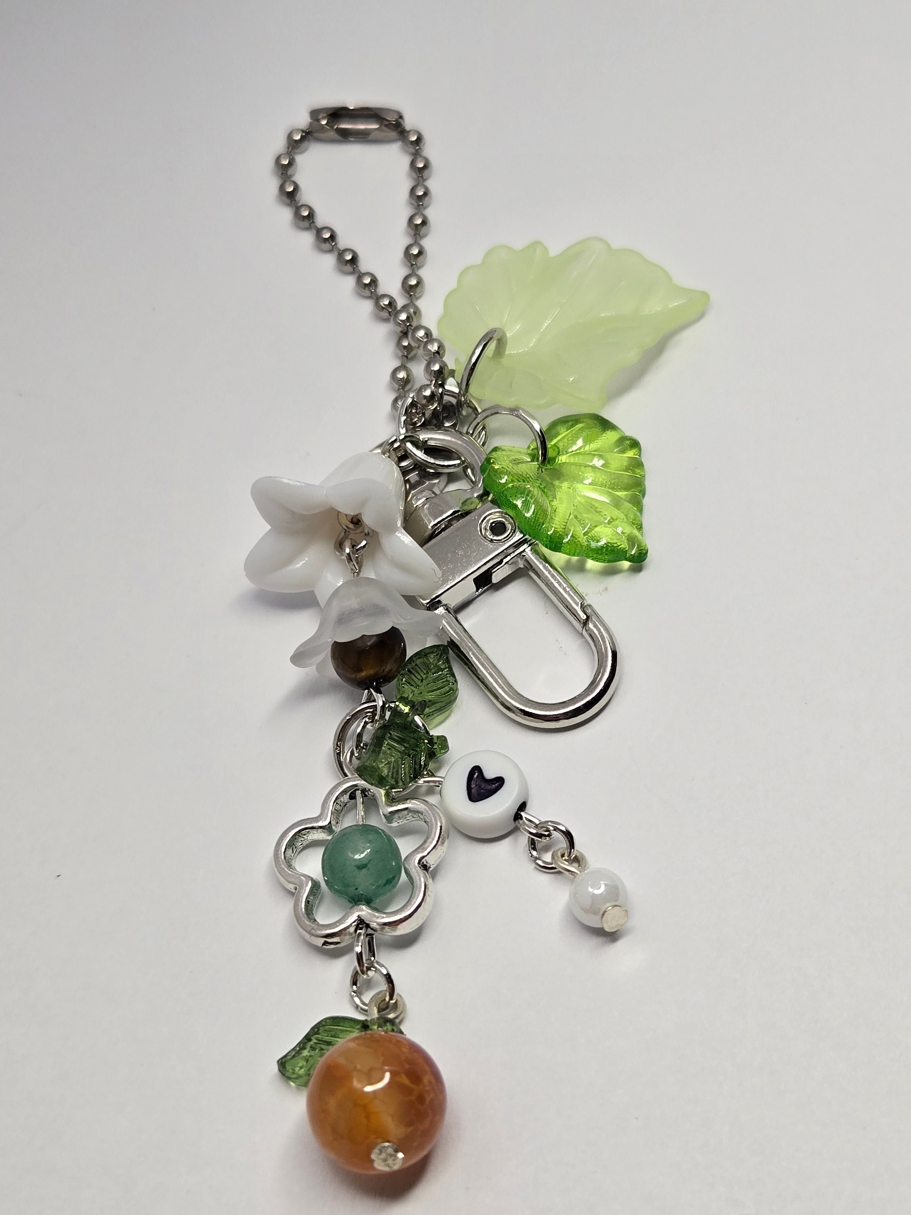 Garden Orchard Charm Clip – Bag / Key / Phone Charm