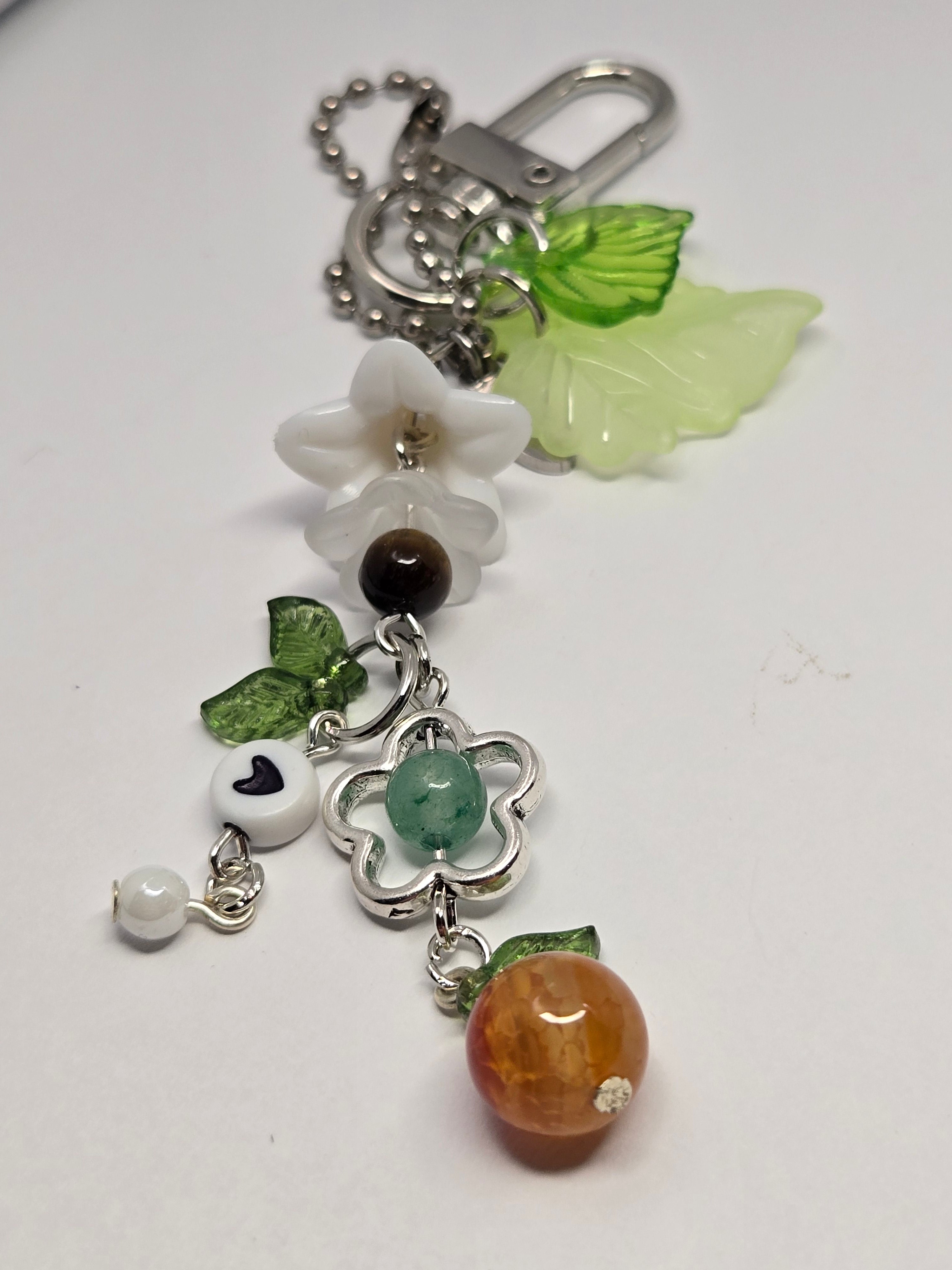 Garden Orchard Charm Clip – Bag / Key / Phone Charm