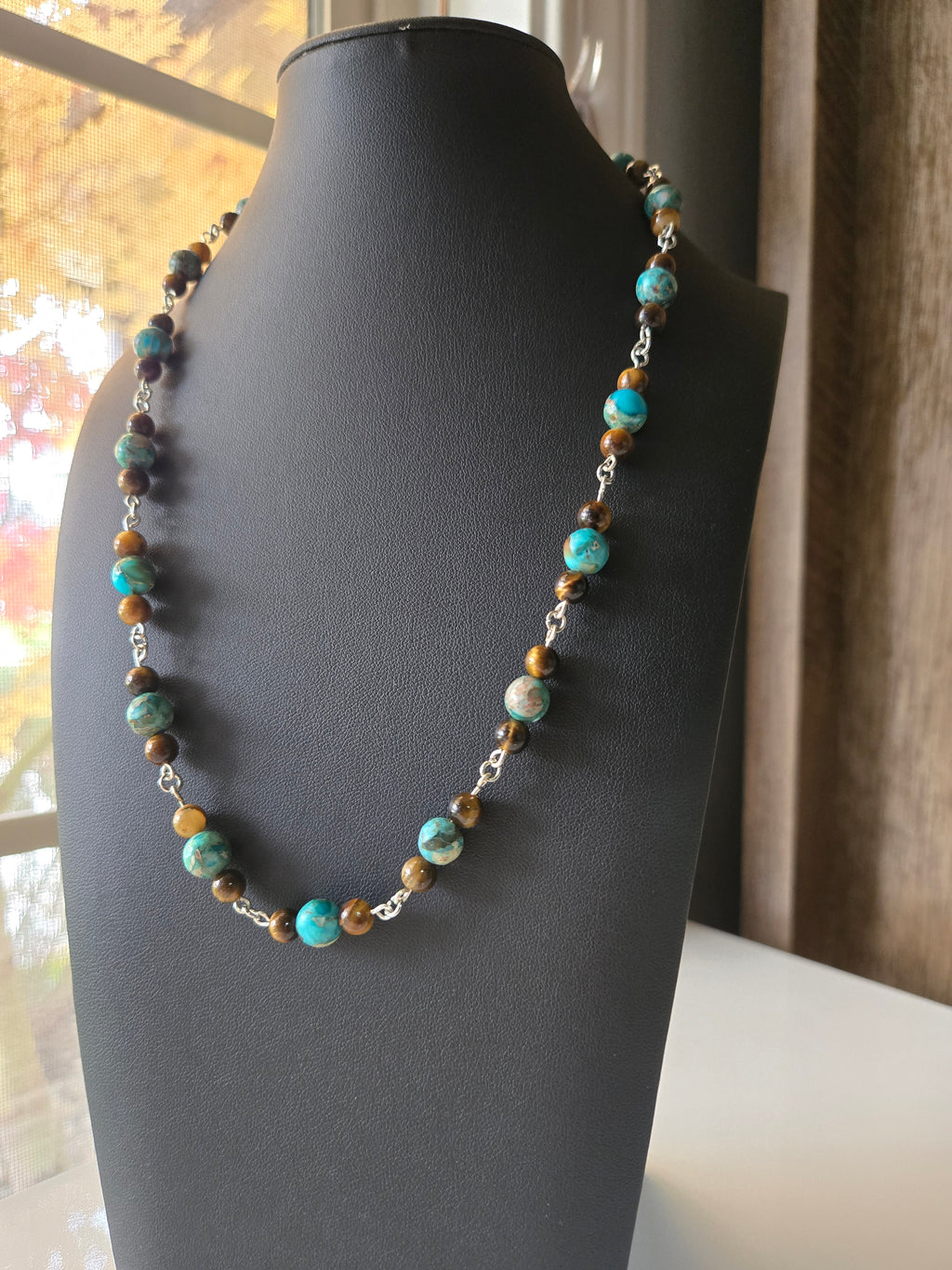 Sierra Earth + Sky Necklace Silver Chain