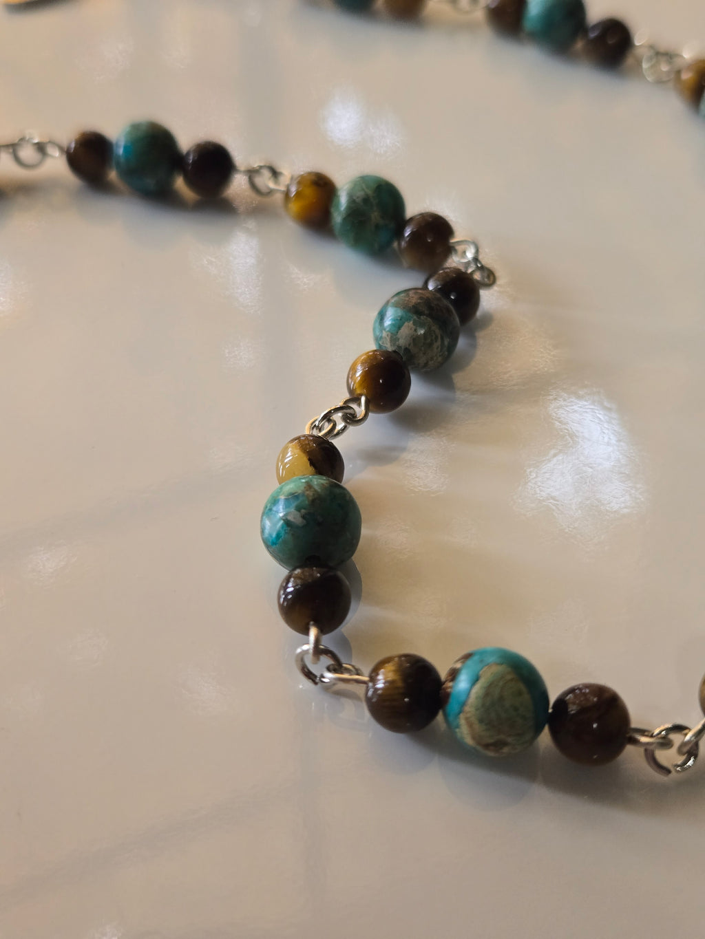 Sierra Earth + Sky Necklace Silver Chain