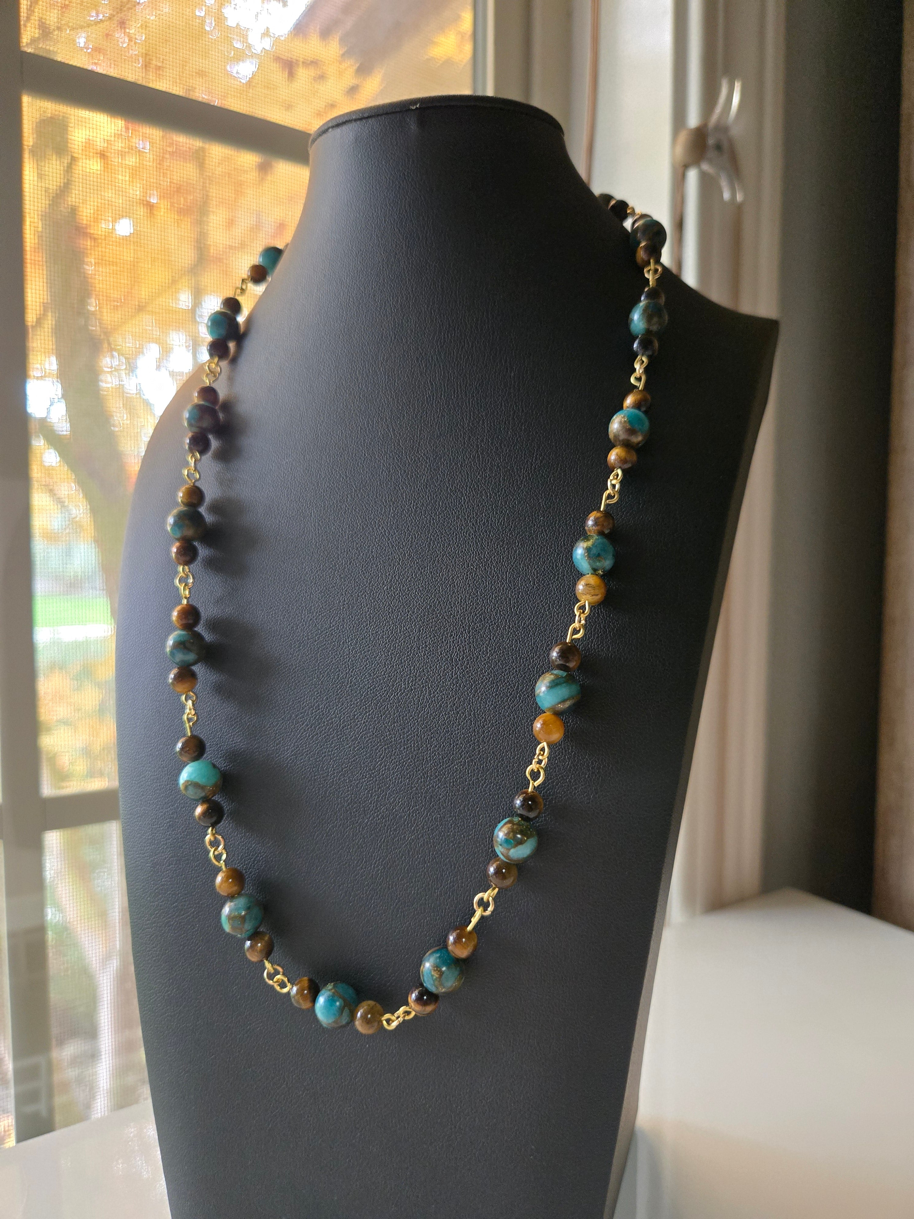 Sierra Earth + Sky Necklace Gold Chain