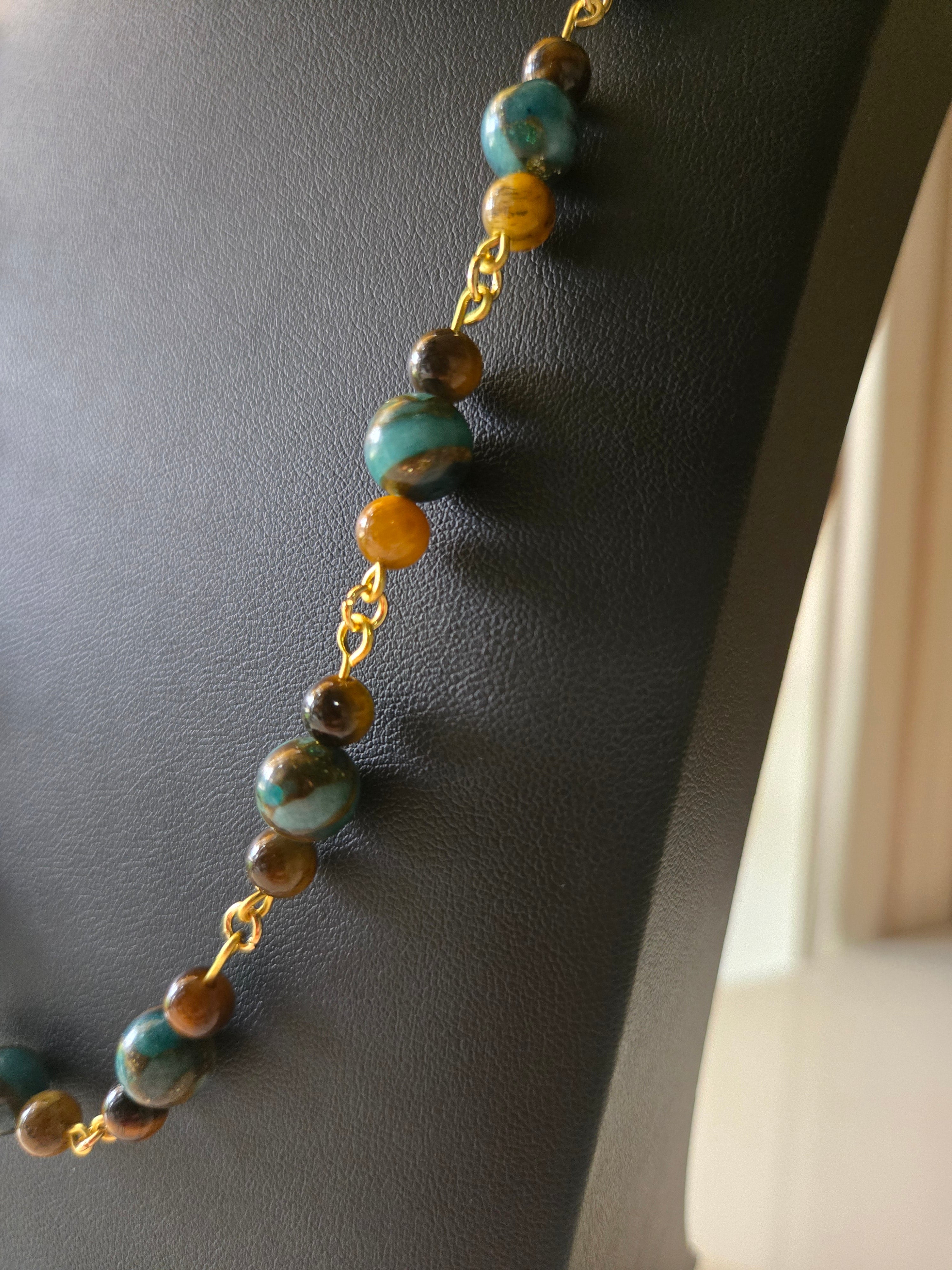 Sierra Earth + Sky Necklace Gold Chain