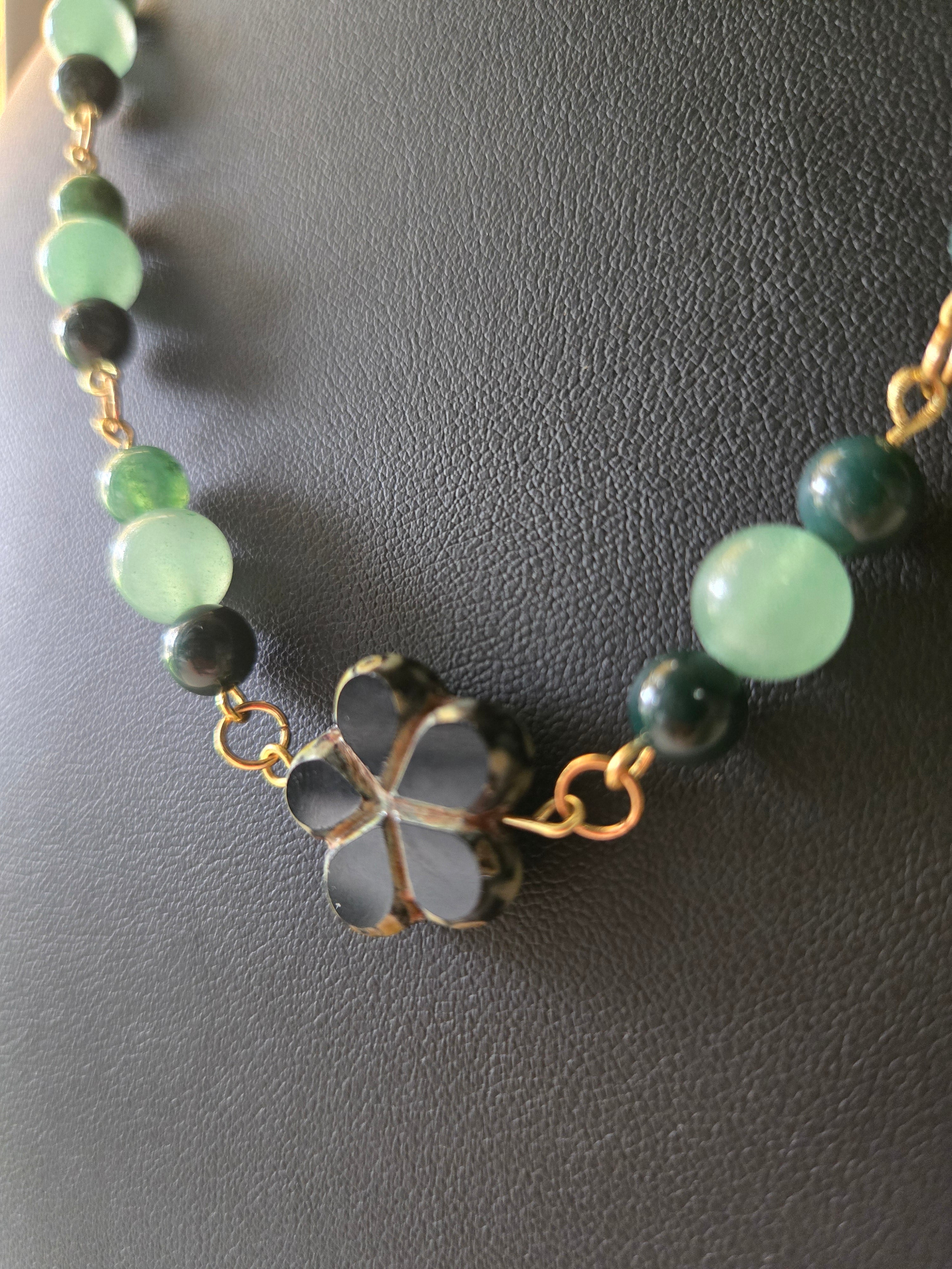 Emerald Luck Jade Necklace