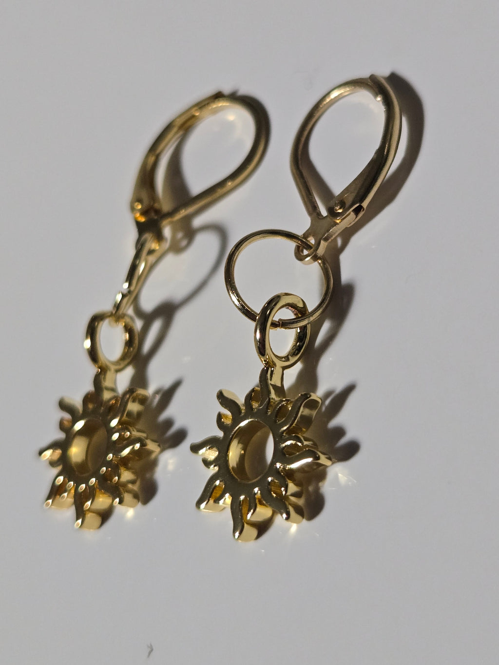 Golden Sunshine Mini Drop Earrings