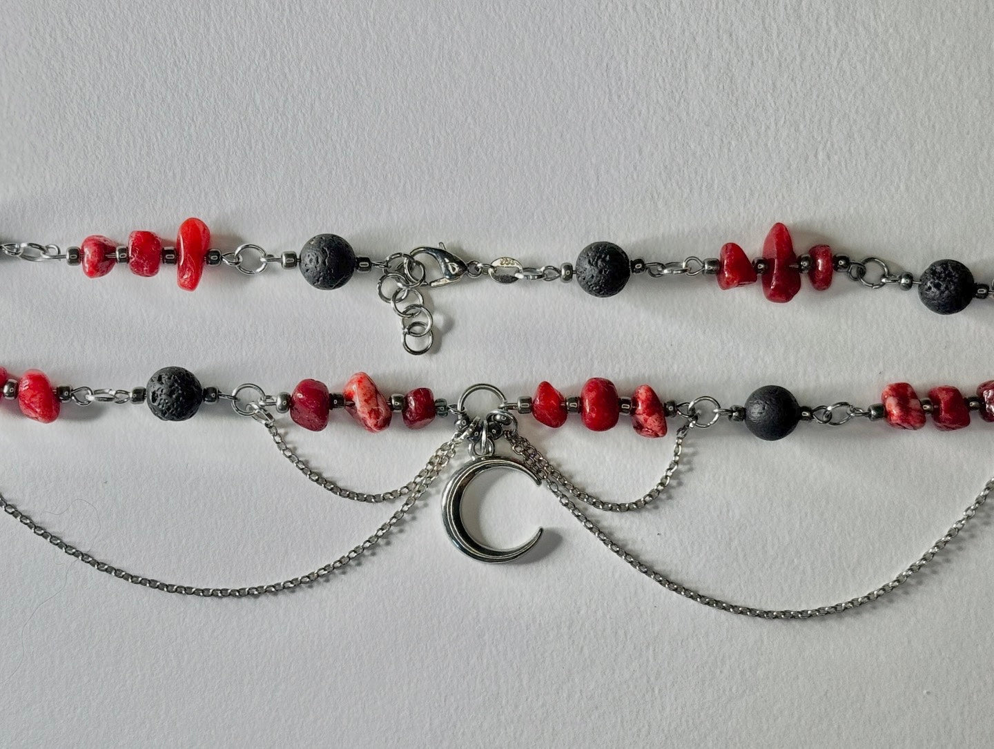 Red Moon Necklace